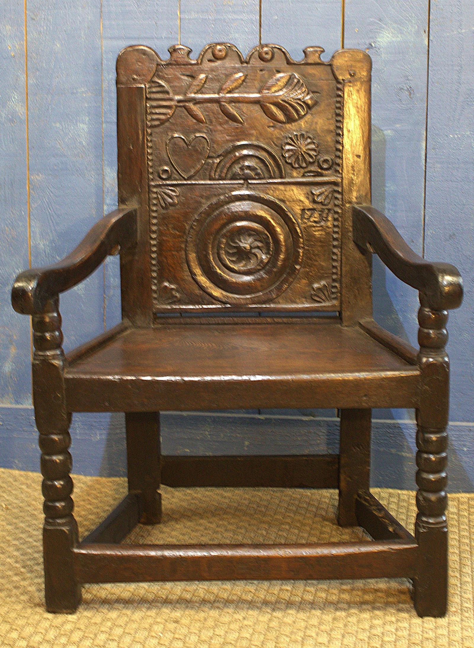 18th Century Oak Childs Wainscot Chair (1 of 14) 18th Century Oak Childs Wainscot Chair (1 of 14)