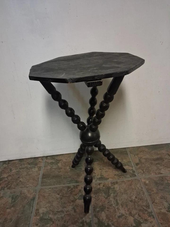 Antique Victorian Gypsy Table with Bobbin Turned Legs (1 of 8) Antique Victorian Gypsy Table with Bobbin Turned Legs (1 of 8)