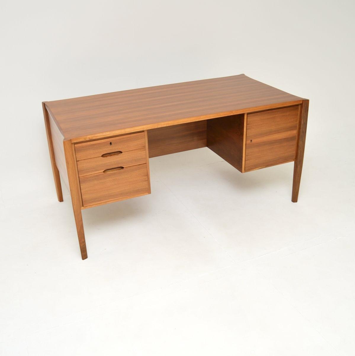 Vintage Walnut Executive Desk by Wilhelm Renz (1 of 13)