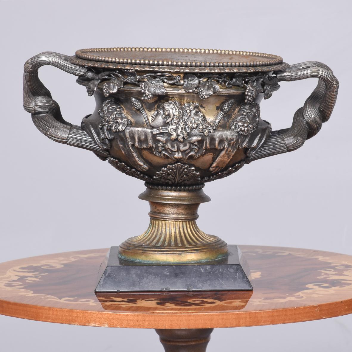 Warwick Style Urn on Granite Base (1 of 9)