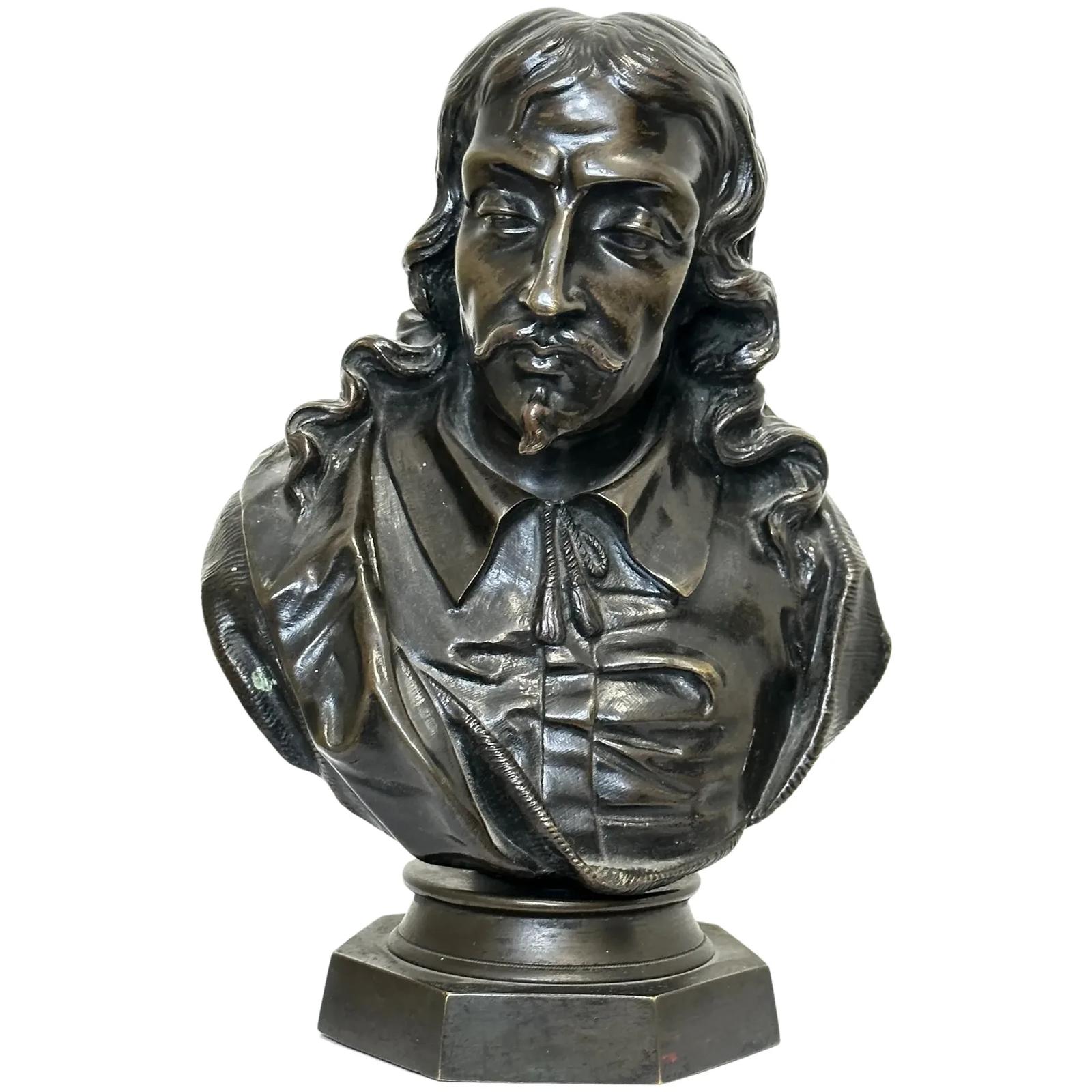 19th Century John Milton Sculpture Signed By French Ernest-eugène Hiolle (1 of 67)