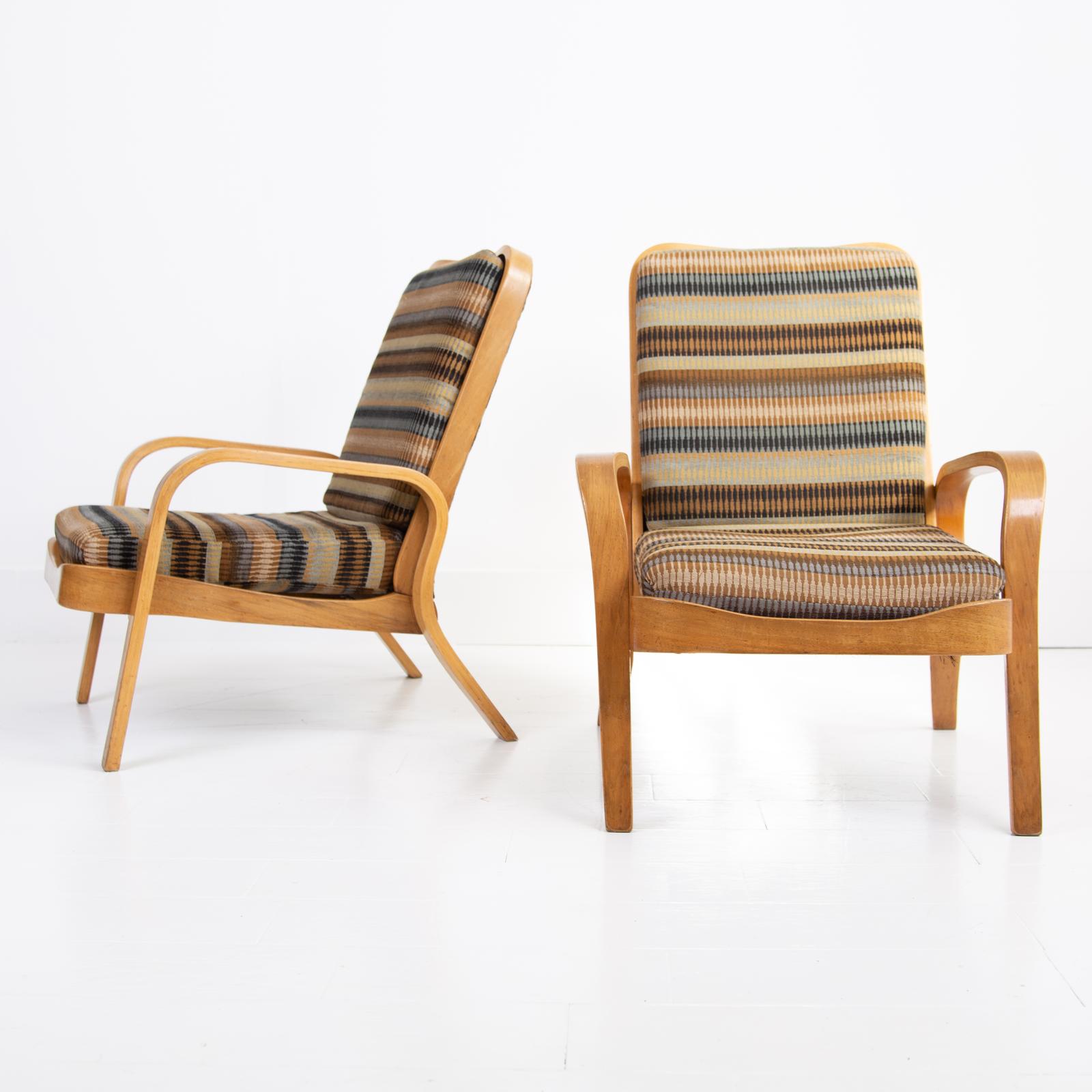 Bentwood Armchair x 2 by Eric Lyons for Packet Furniture 1940s (1 of 13)