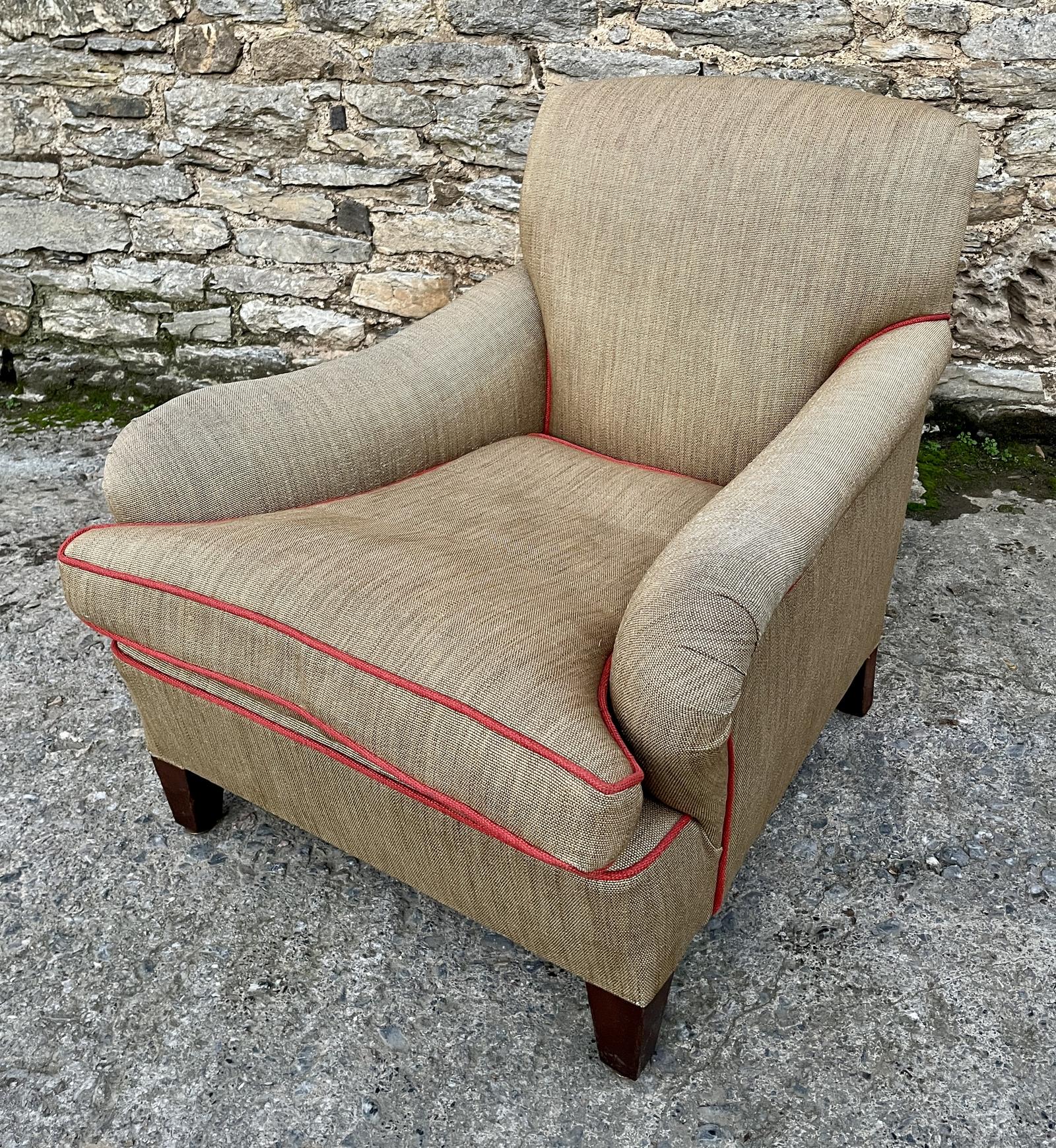 Antique Deep Seated Armchair (1 of 18)