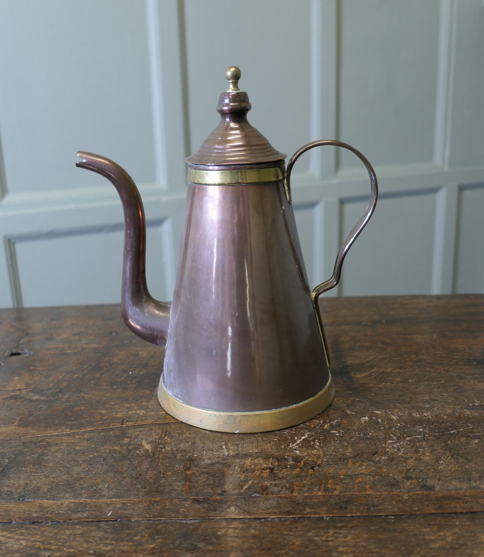 Arts & Crafts Coffee or Chocolate Pot (1 of 5)