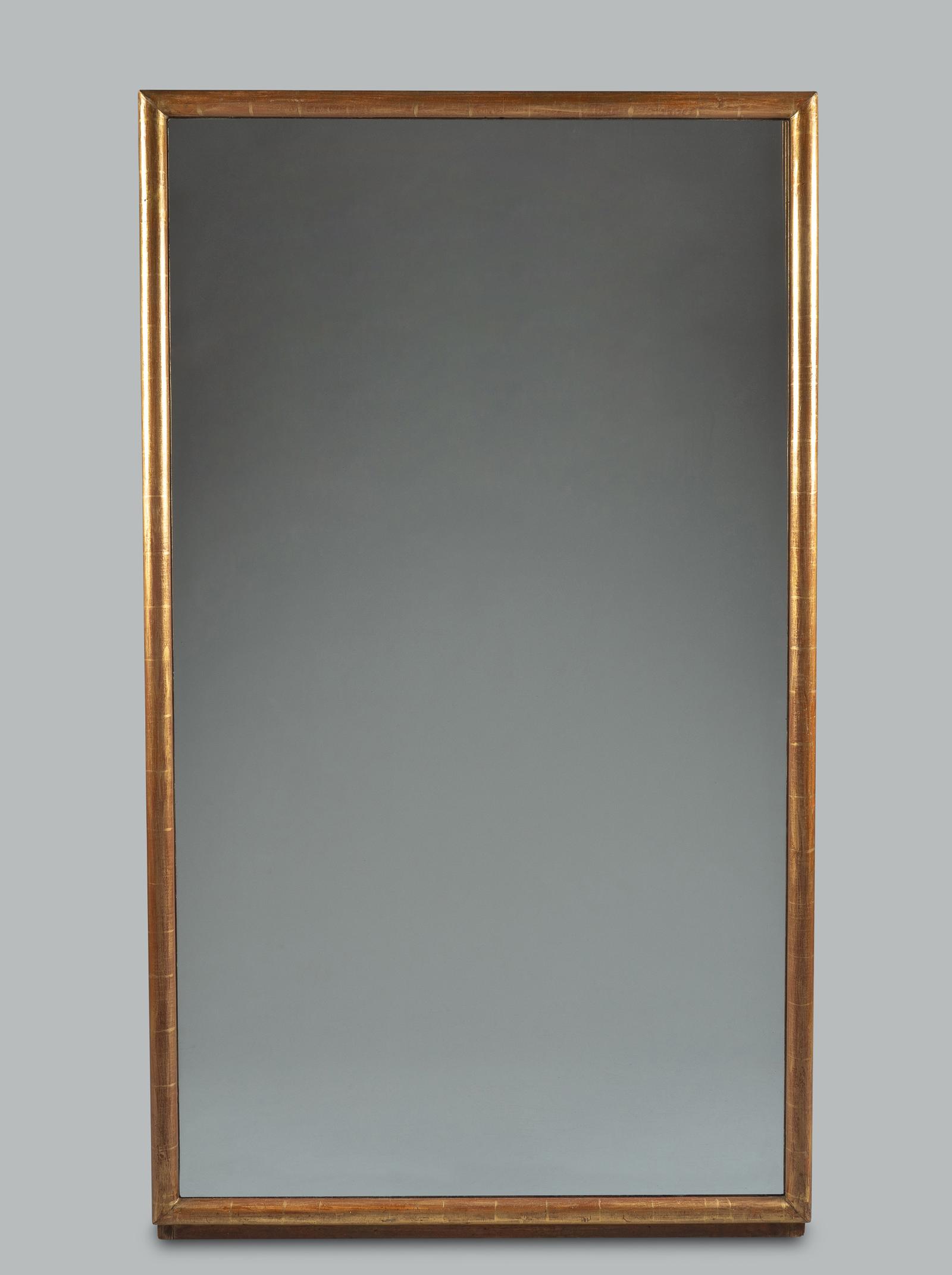 Large 19th Century French Gilt Overmantle Mirror (1 of 7)