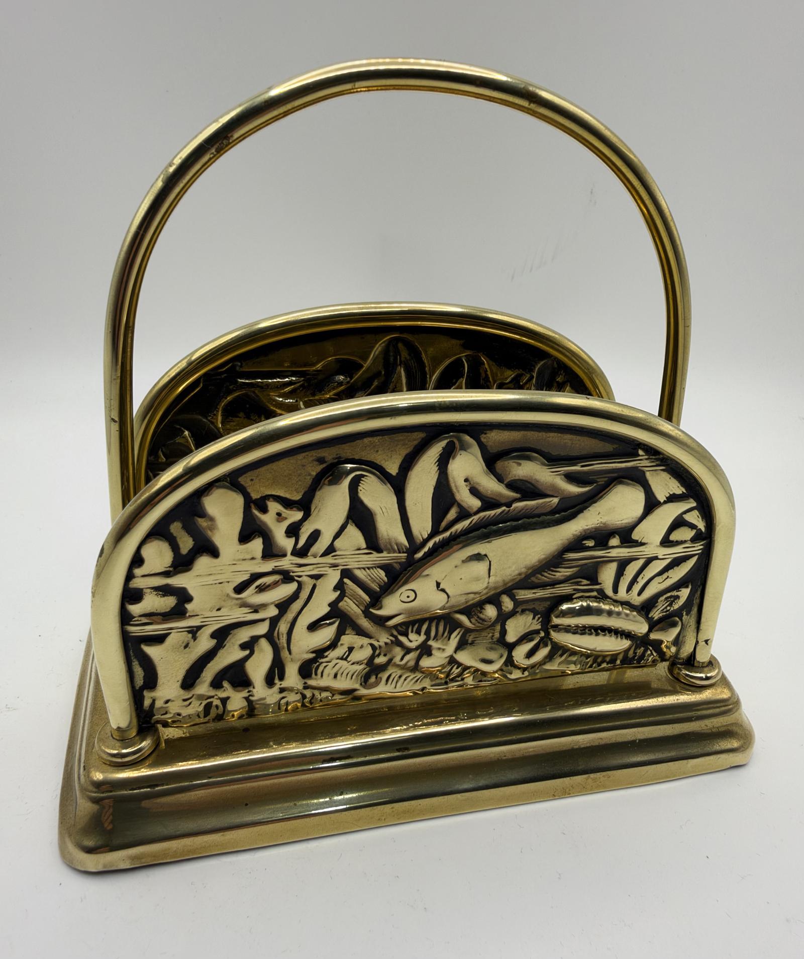 “Townsend” Brass Letter Holder (1 of 5) “Townsend” Brass Letter Holder (1 of 5)