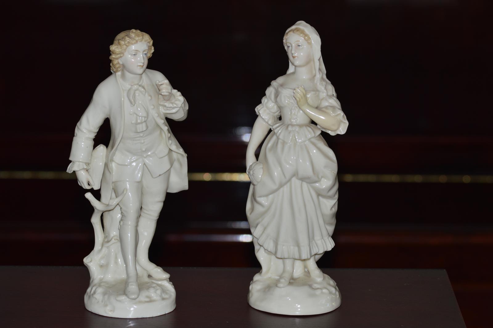 Two Delightful 19th Century Continental Porcelain Figures (1 of 13)