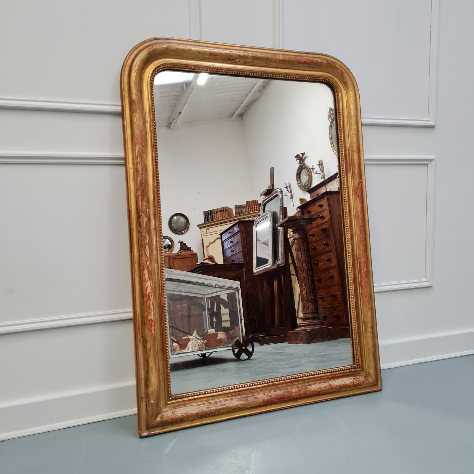 Louis Philippe Gilded Antique Mirror c.1830 (1 of 6) Louis Philippe Gilded Antique Mirror c.1830 (1 of 6)