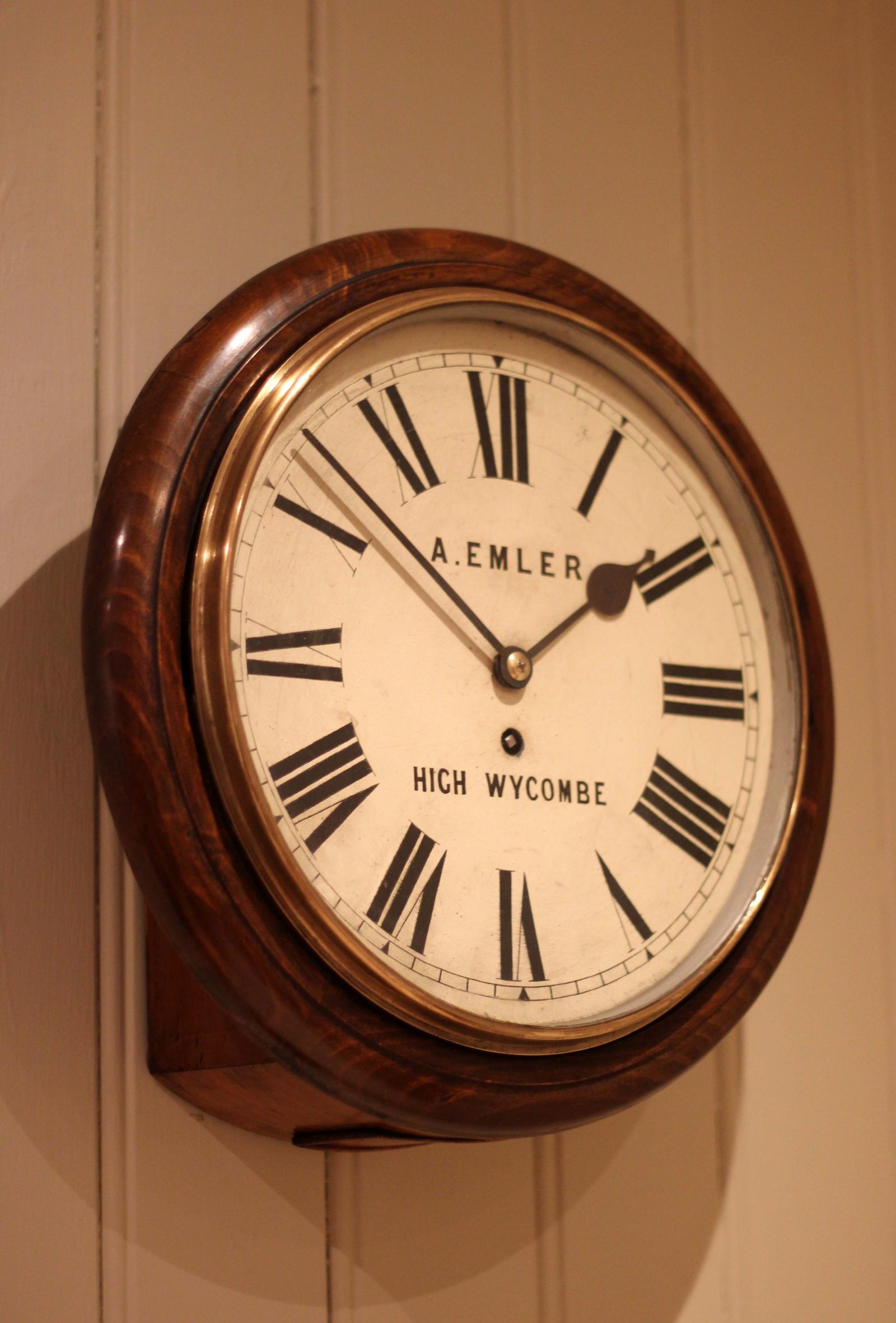 Beech Framed High Wycombe Fusee Dial Clock (1 of 17) Beech Framed High Wycombe Fusee Dial Clock (1 of 17)