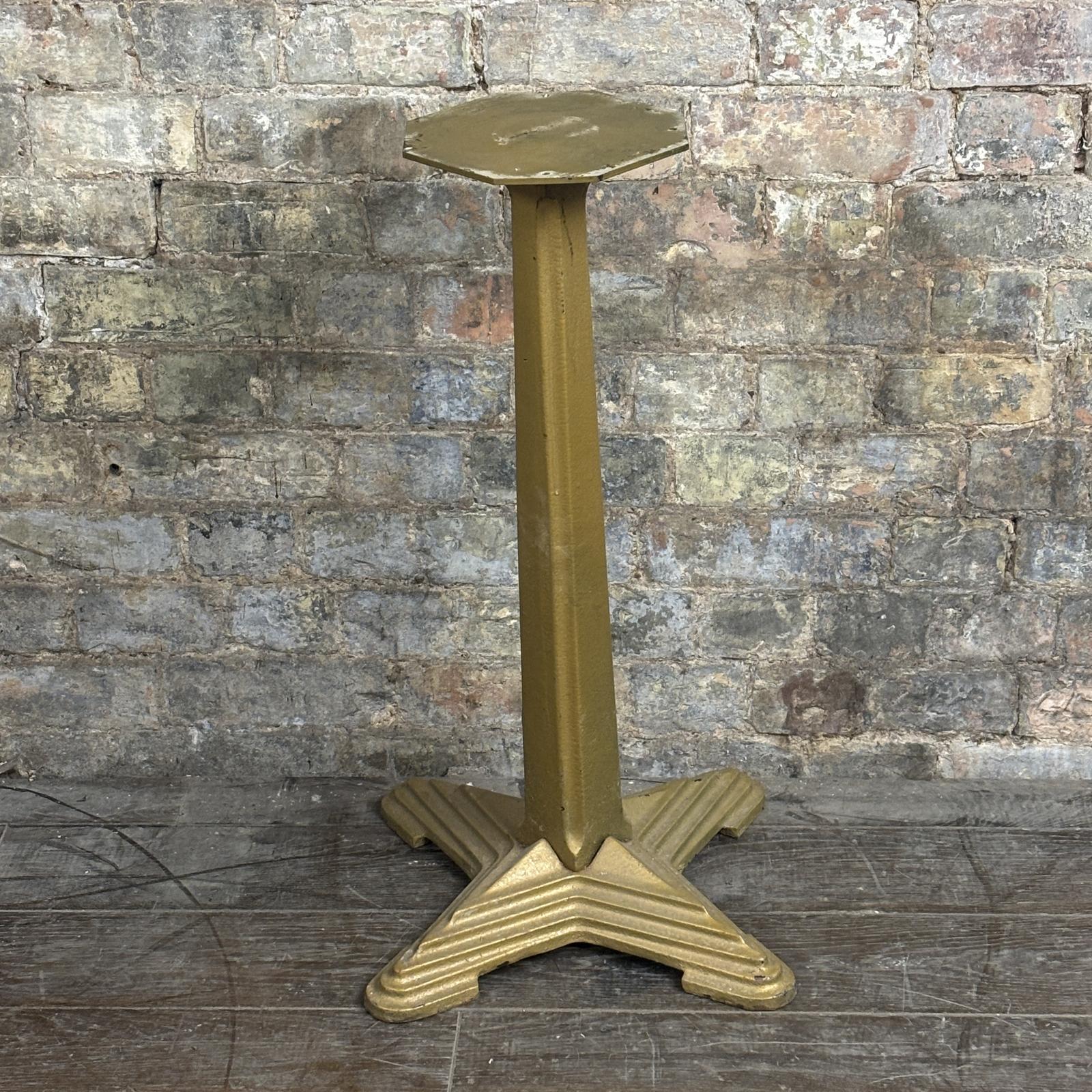 Art Deco Cast Iron Café Table Base (1 of 3)