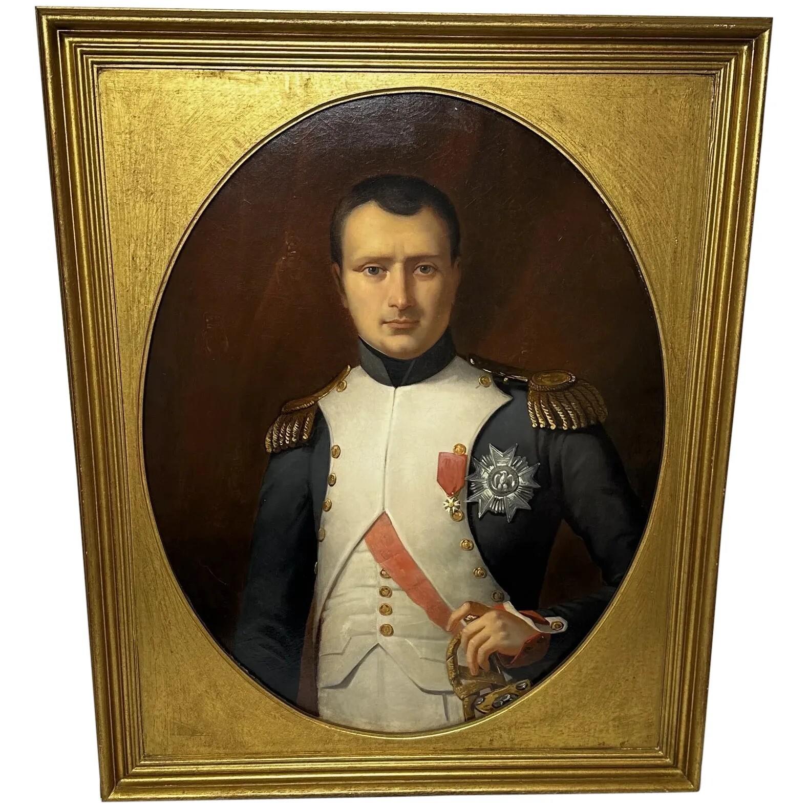 French School Napoleon I Military Oil Portrait After Robert Lefèvre c.1870 (1 of 24) French School Napoleon I Military Oil Portrait After Robert Lefèvre c.1870 (1 of 24)