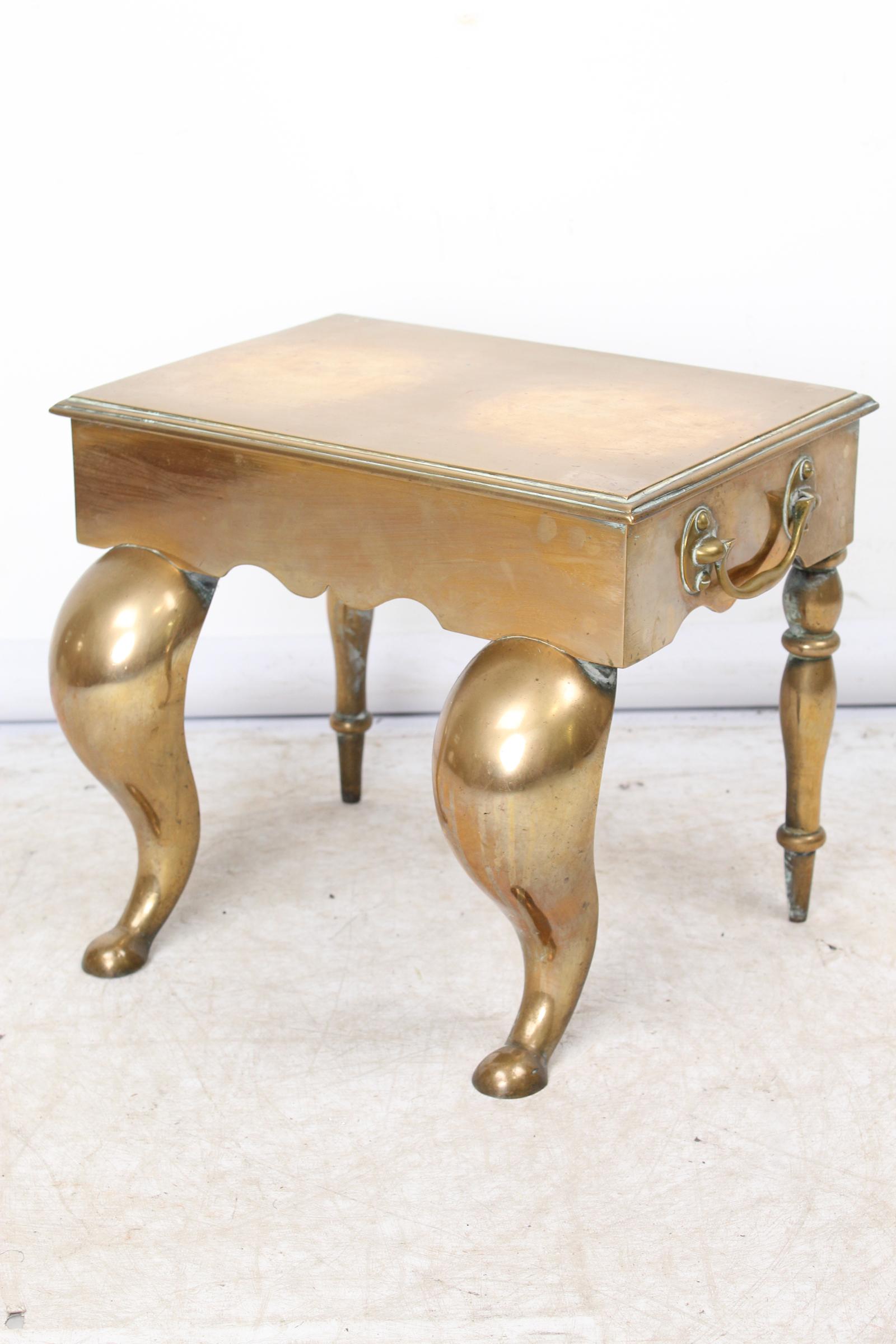 Antique Georgian Brass Footman (1 of 13)