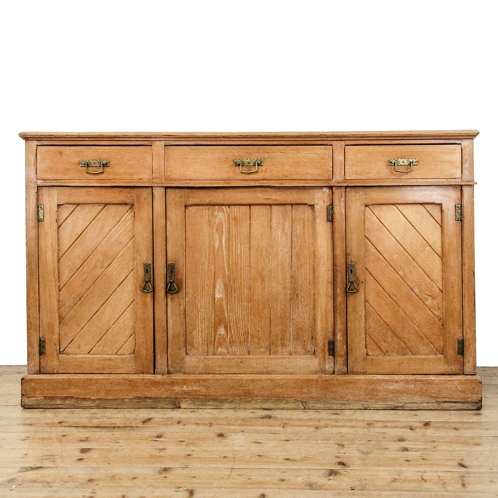 Antique Victorian Ash Sideboard (1 of 11)
