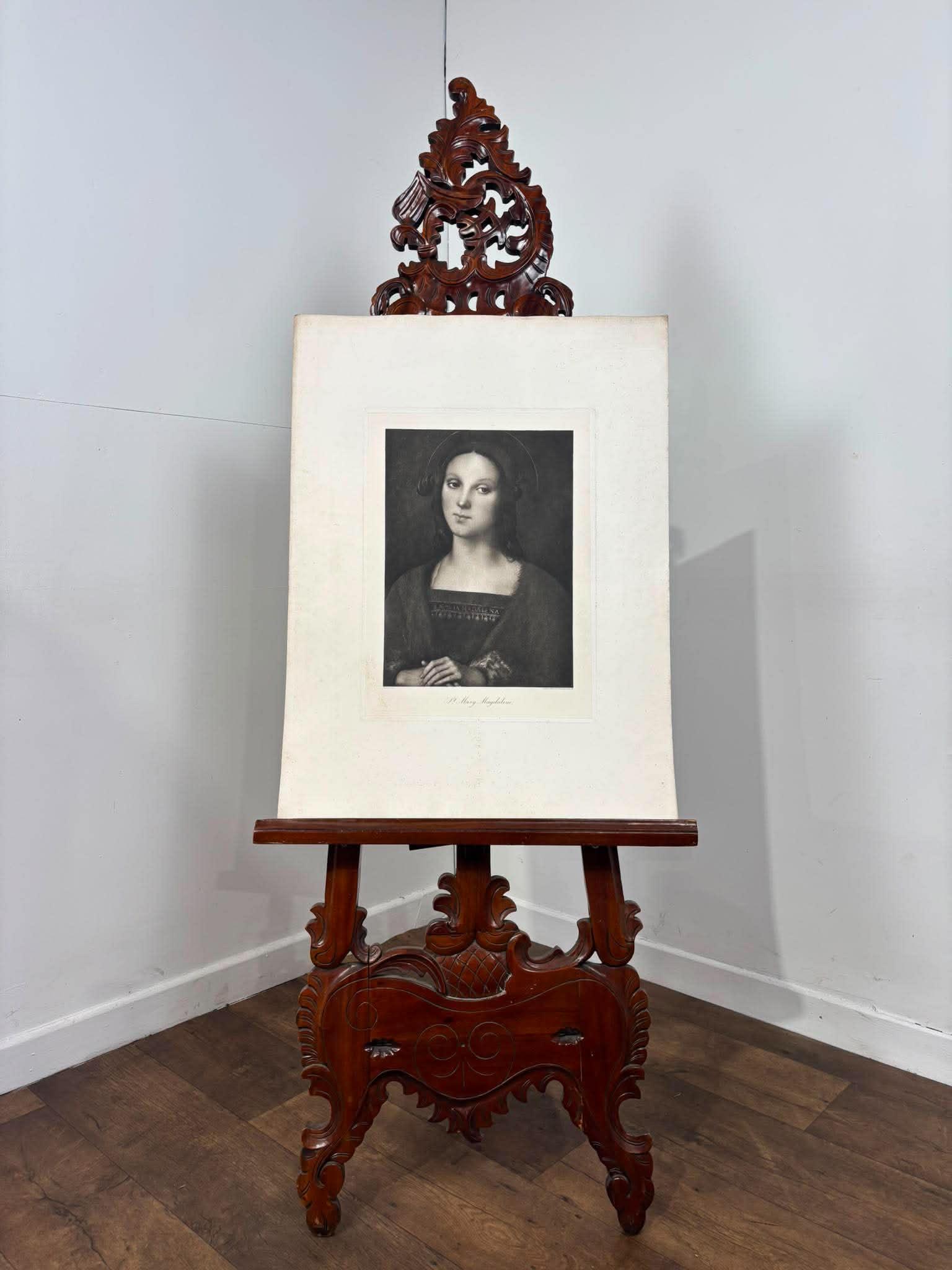 Vintage Religious Print – St. Mary Magdalene After Pietro Perugino (1 of 15) Vintage Religious Print – St. Mary Magdalene After Pietro Perugino (1 of 15)