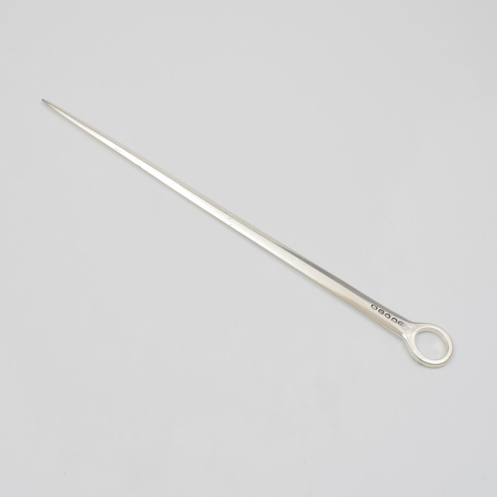 Fine Georgian Silver Meat Skewer / Letter Opener 1808 Thomas Hayter (1 of 7)