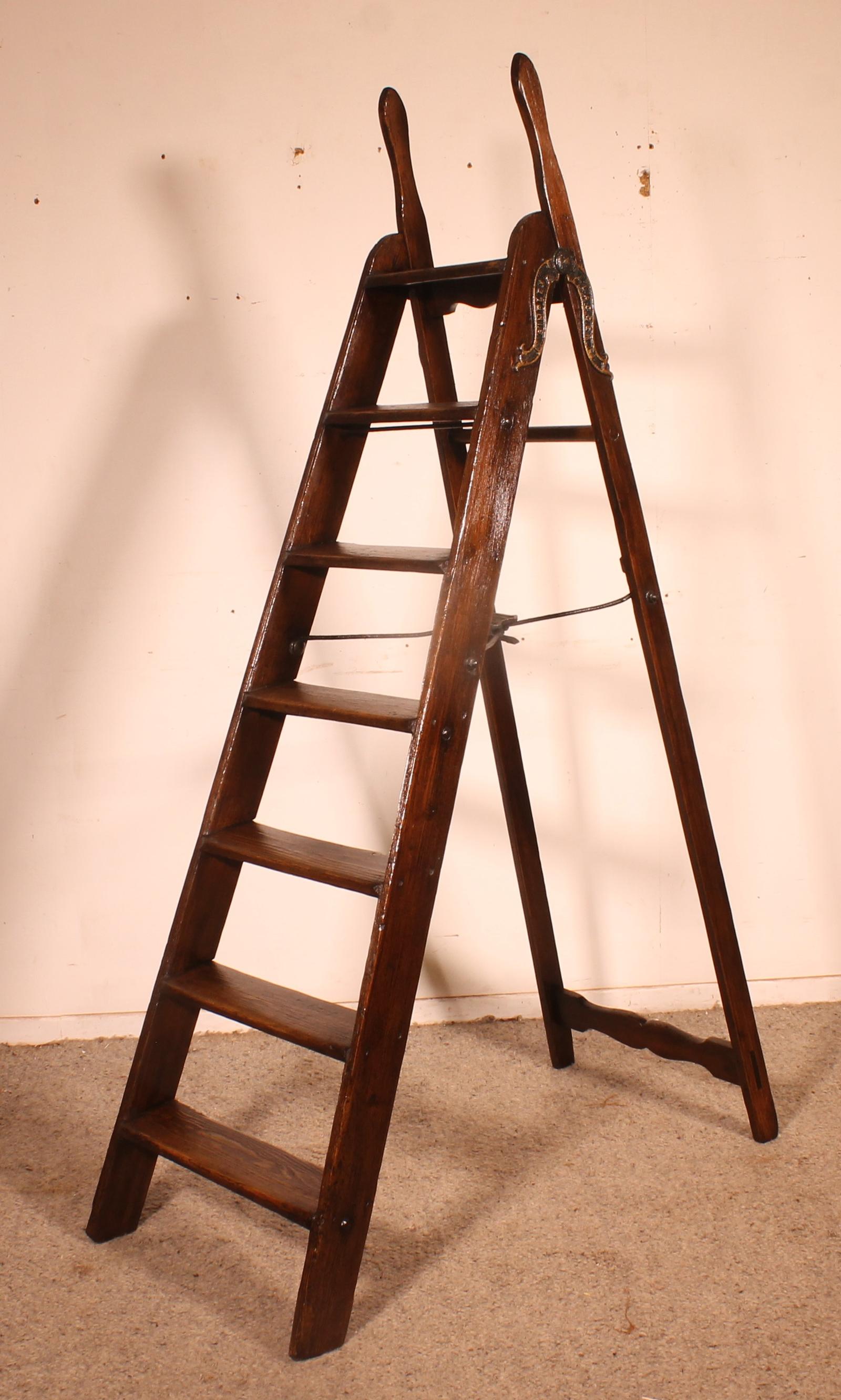 19th Century Library Ladder (1 of 11) 19th Century Library Ladder (1 of 11)