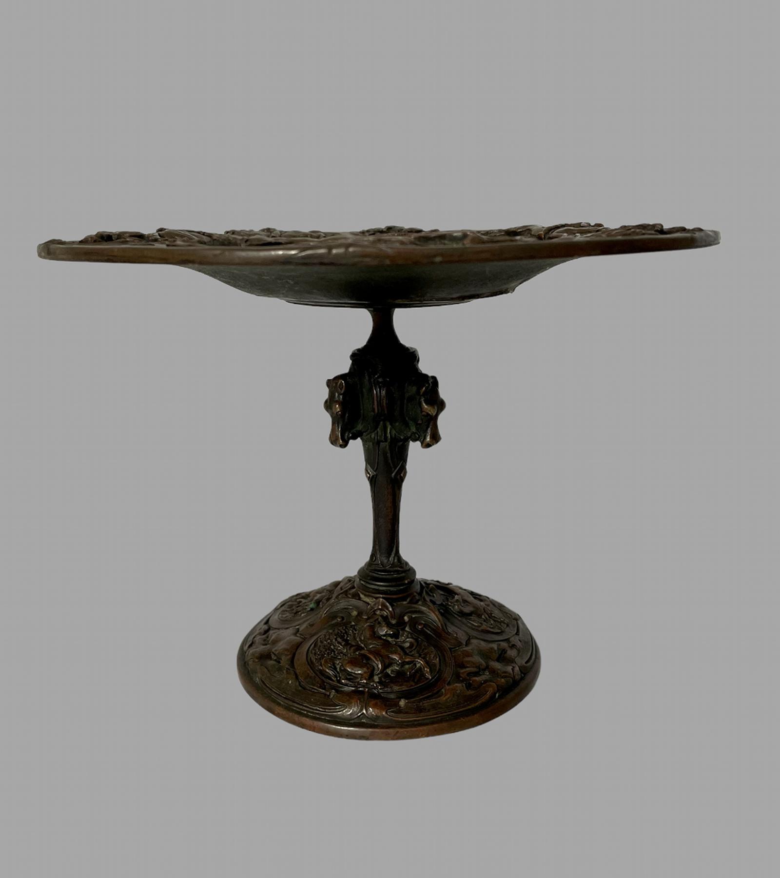 Very Attractive Bronze Tazza (1 of 4)