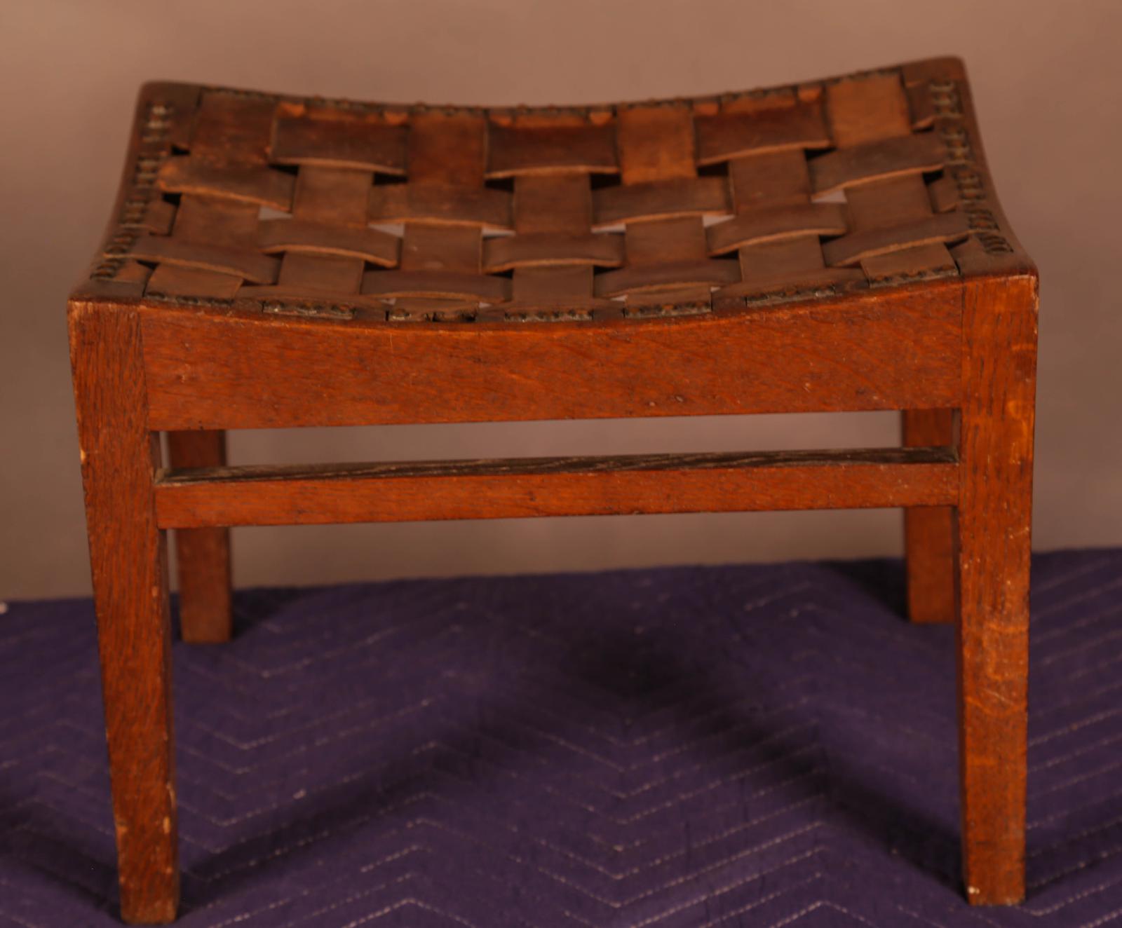 Arts & Crafts Foot Stool Simpson Kendal (1 of 4) Arts & Crafts Foot Stool Simpson Kendal (1 of 4)