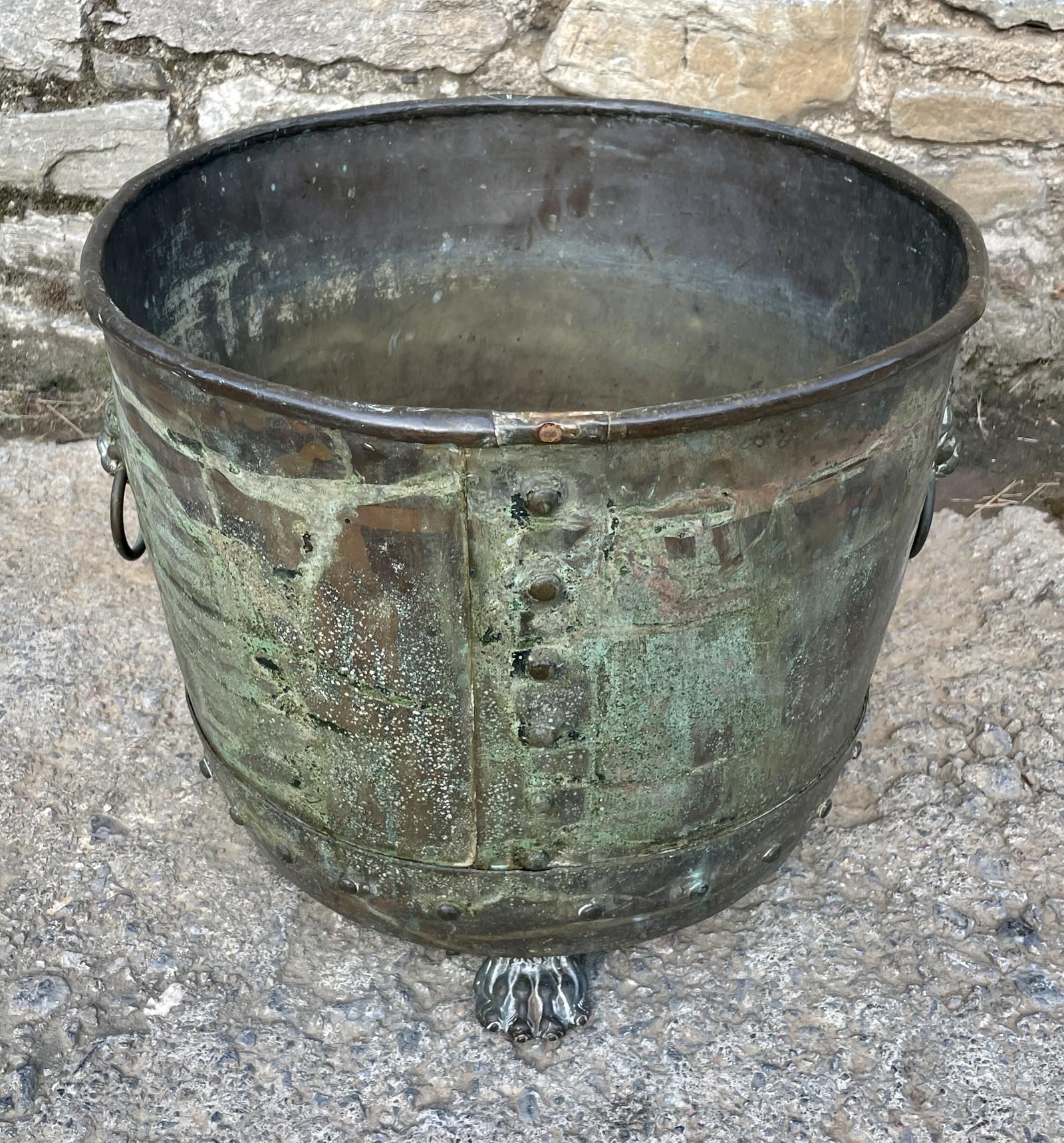 Victorian Verdigris Riveted Copper (1 of 12) Victorian Verdigris Riveted Copper (1 of 12)