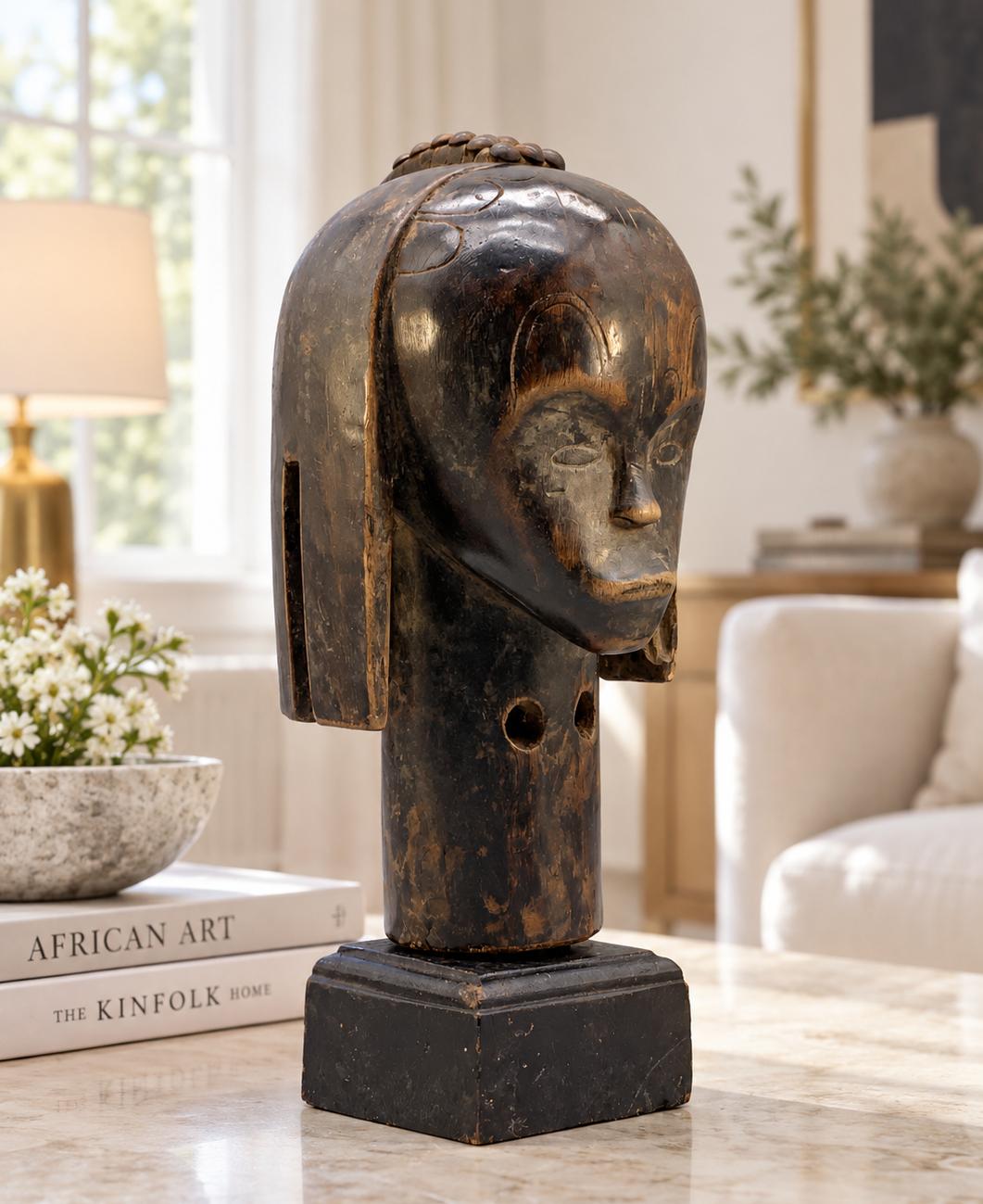 Early 20th Century Gabon Fang Byeri Reliquary Guardian Head – African Tribal Art (1 of 15) Early 20th Century Gabon Fang Byeri Reliquary Guardian Head – African Tribal Art (1 of 15)
