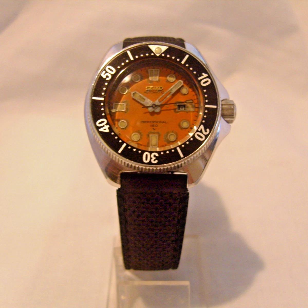 Seiko Wrist Watch Ladies Diver Professional 150 Rare Orange Dial June 1977 FWO (1 of 11)
