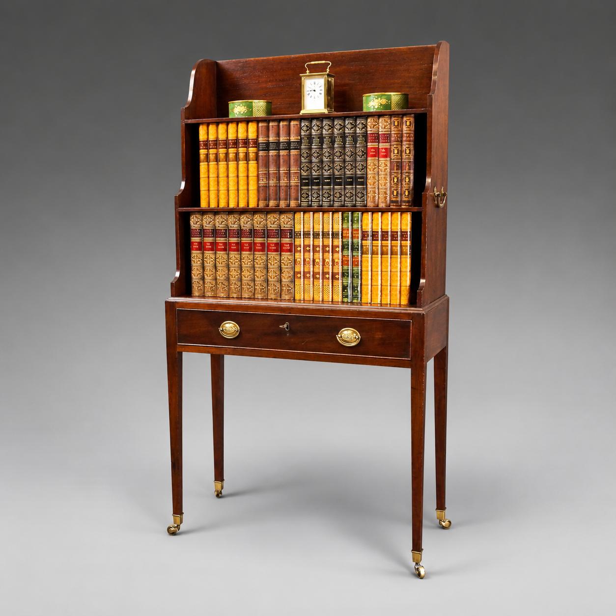 George III Mahogany Waterfall Bookcase (1 of 5) George III Mahogany Waterfall Bookcase (1 of 5)