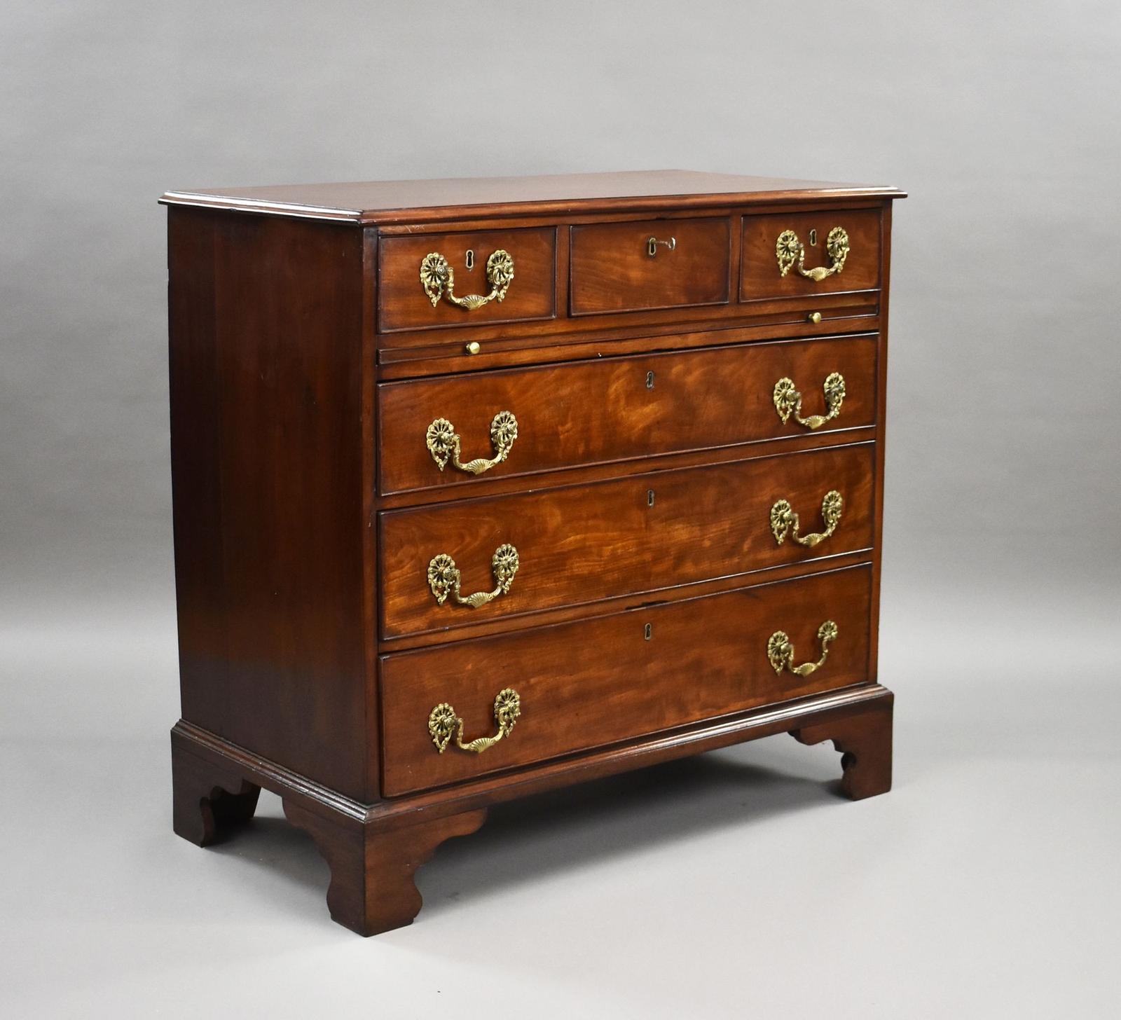 George III Mahogany Chest of Drawers (1 of 8)