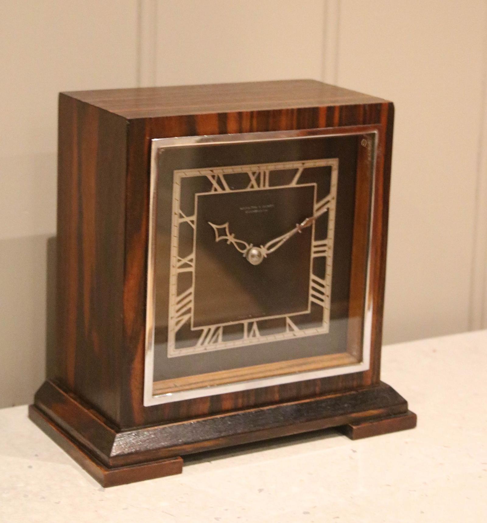 Good Quality Coromandel Art Deco Mantel Clock (1 of 11) Good Quality Coromandel Art Deco Mantel Clock (1 of 11)