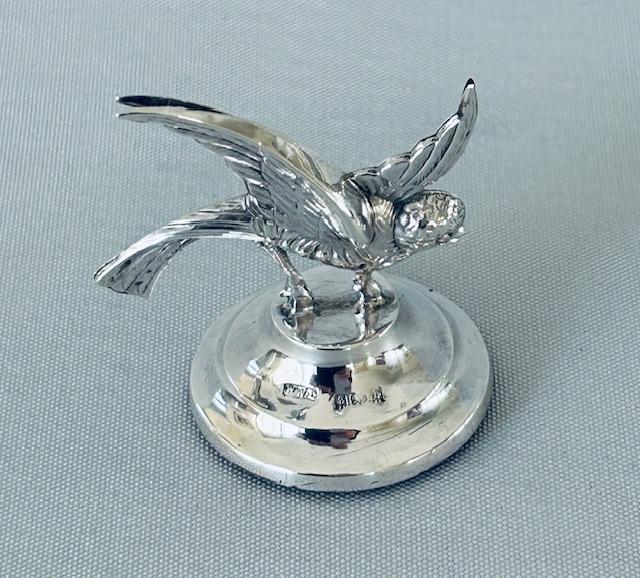 Unusual Edwardian Silver Swallow Menu Holder (1 of 7) Unusual Edwardian Silver Swallow Menu Holder (1 of 7)