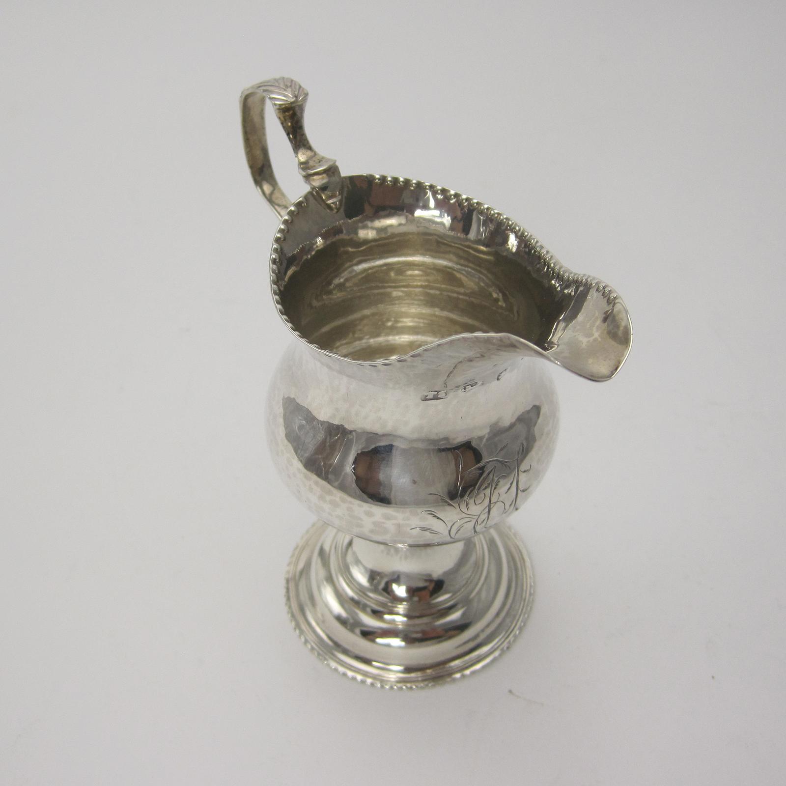Elegant George III Silver Cream Jug (1 of 6)