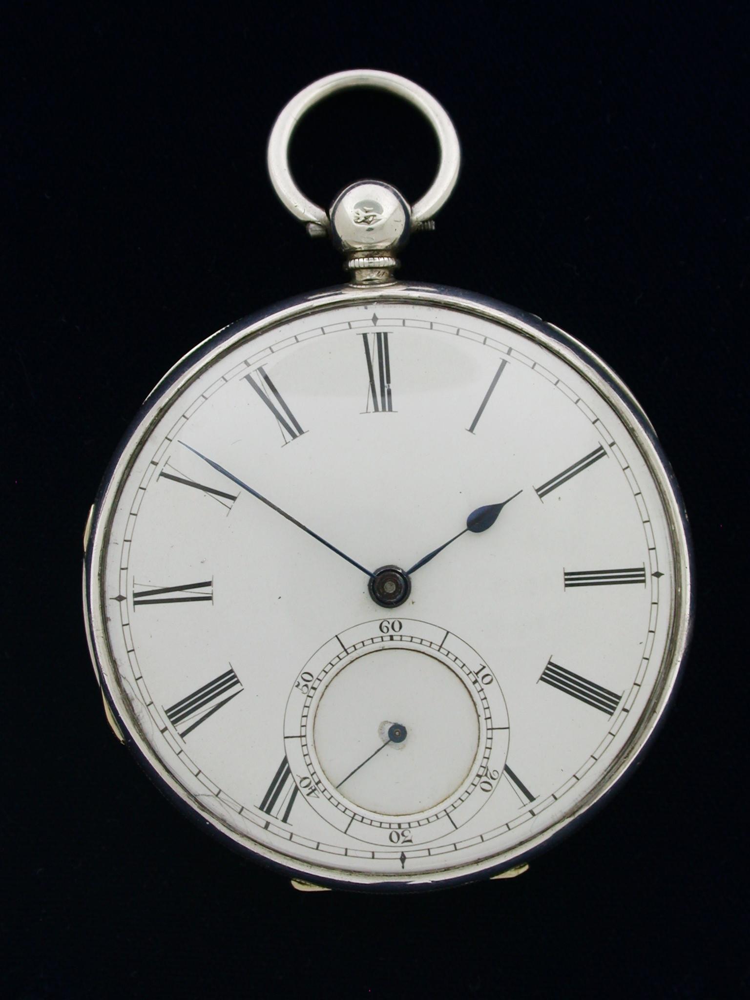 Silver English Hallmark 1855 - Duplex Escapement (1 of 6) Silver English Hallmark 1855 - Duplex Escapement (1 of 6)