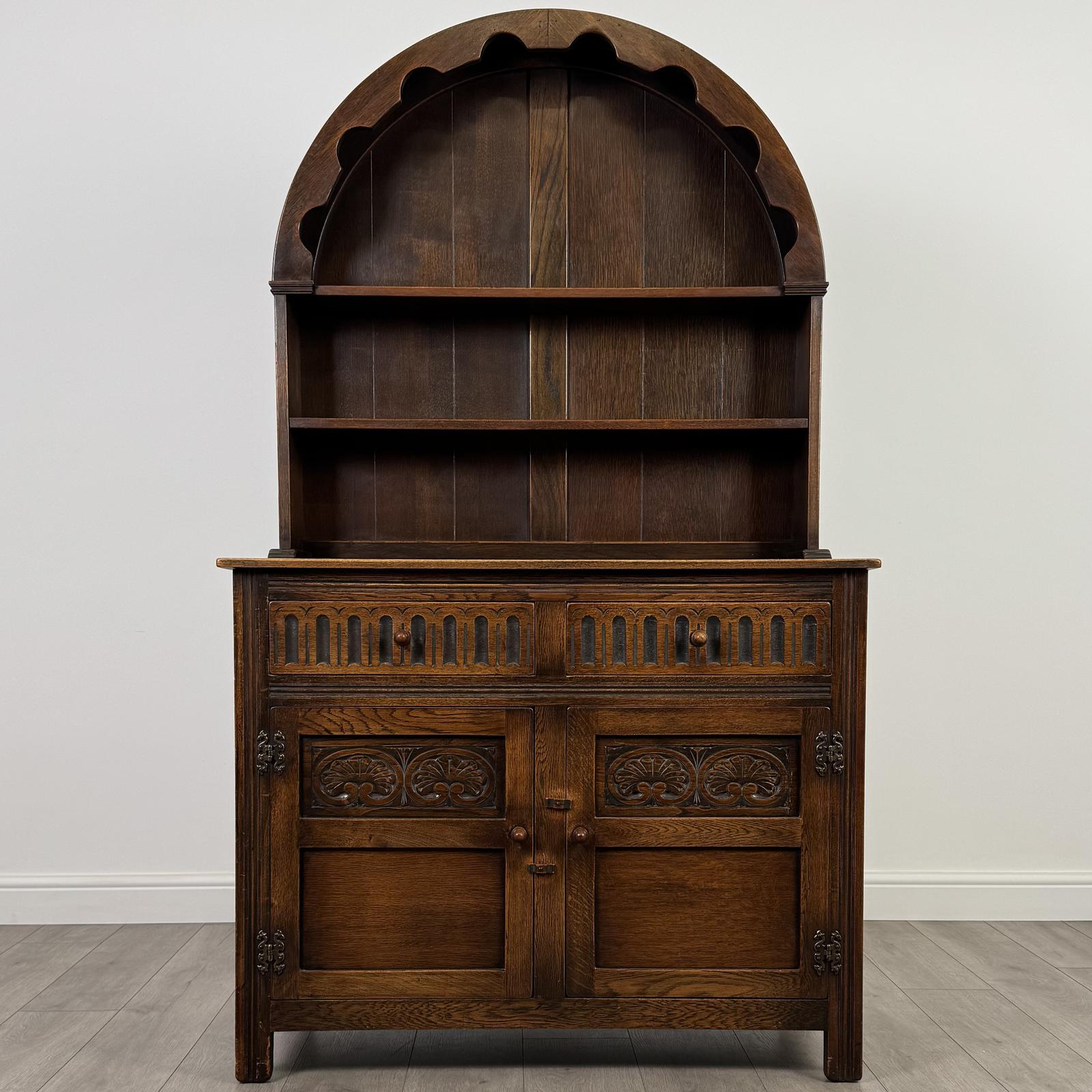 Antique 20th Century Good Quality Dresser In Oak (1 of 12)