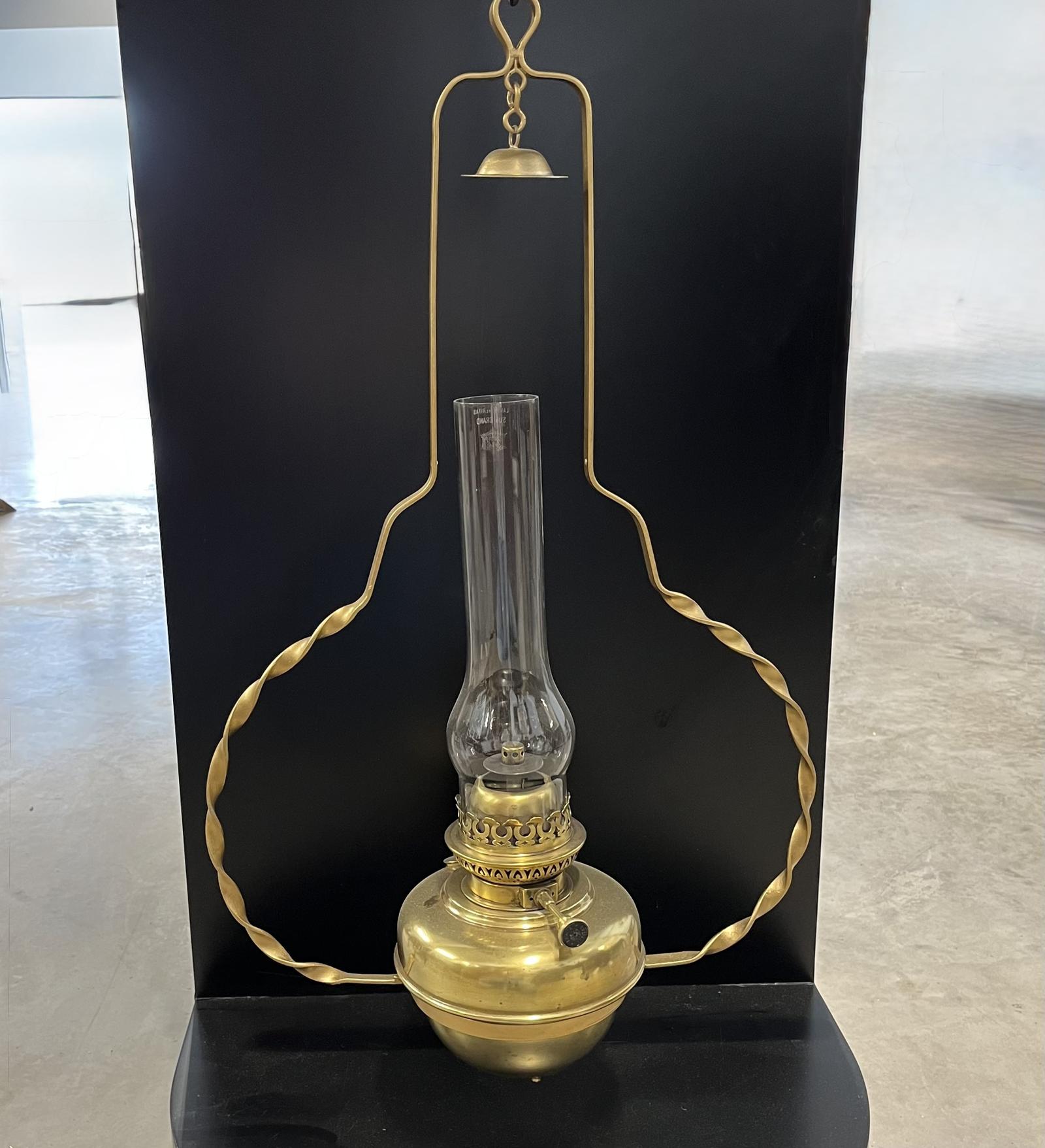 Scarce German Hanging Oil Lamp by The Veritas Lamp Works (1 of 1) Scarce German Hanging Oil Lamp by The Veritas Lamp Works (1 of 1)