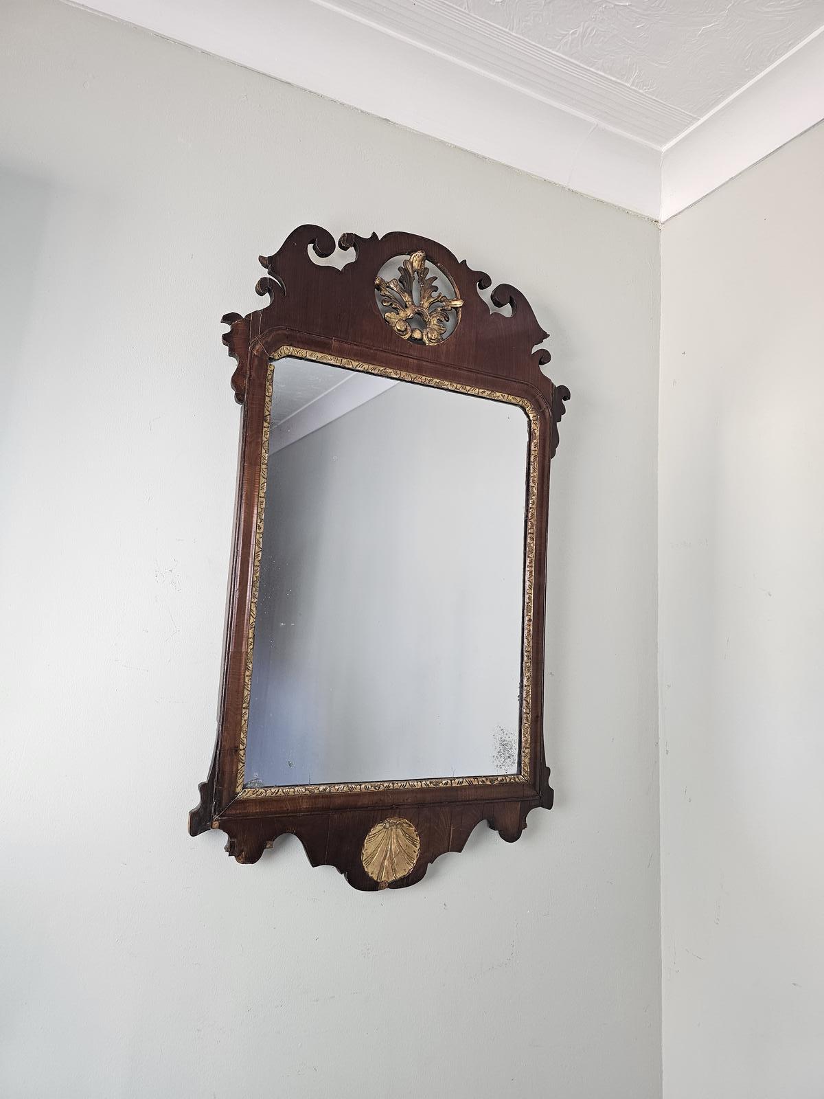 George 11 Mahogany Gilt Mirror (1 of 13)