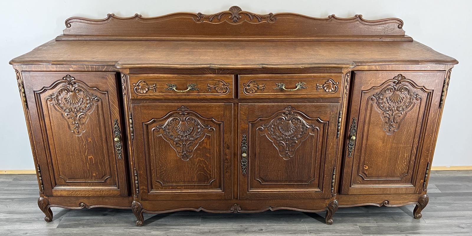 Oak French Sideboard / Cabinet (1 of 22) Oak French Sideboard / Cabinet (1 of 22)