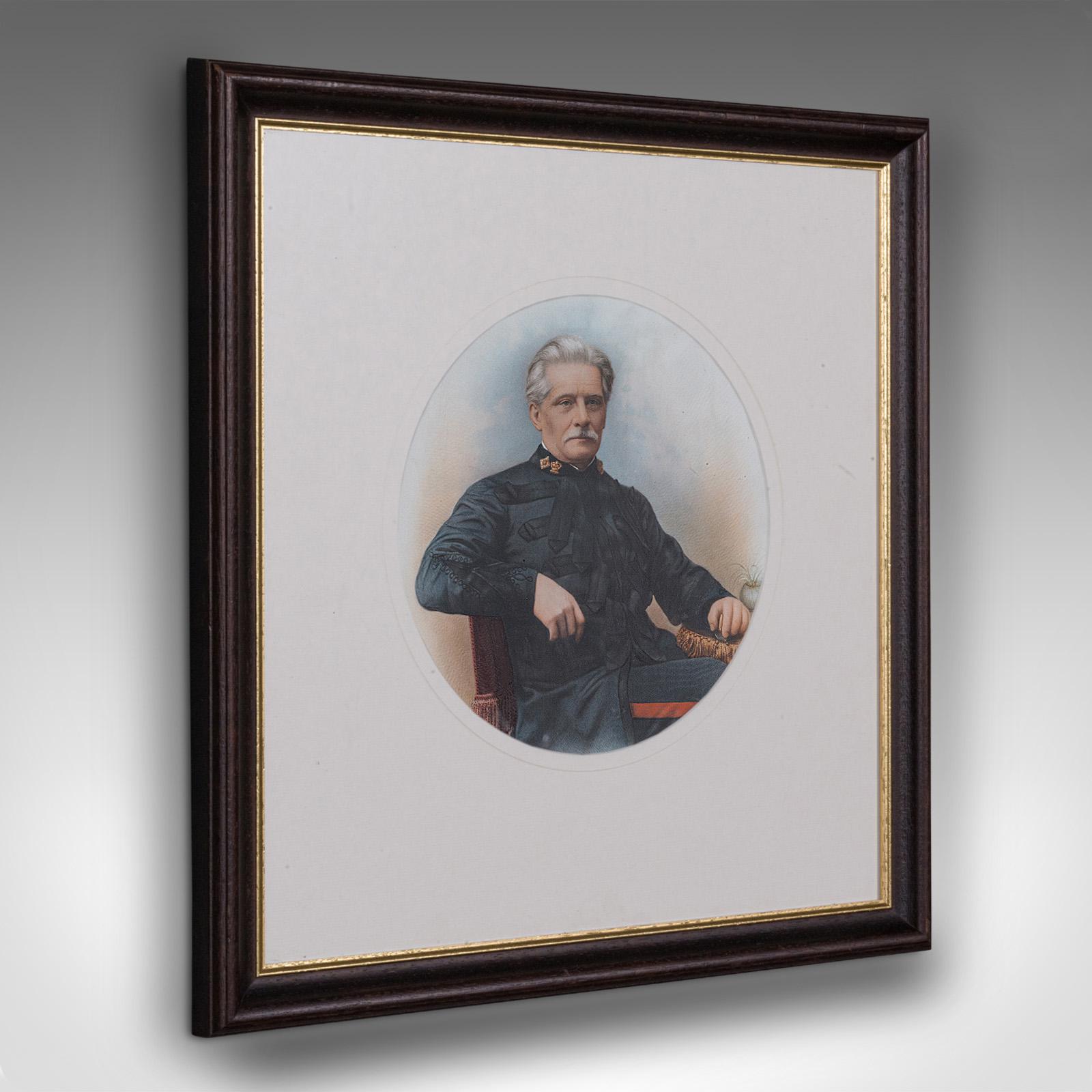 Antique Portrait, English, Framed Ceramic Painting, Photographs, Victorian, 1890 (1 of 9)