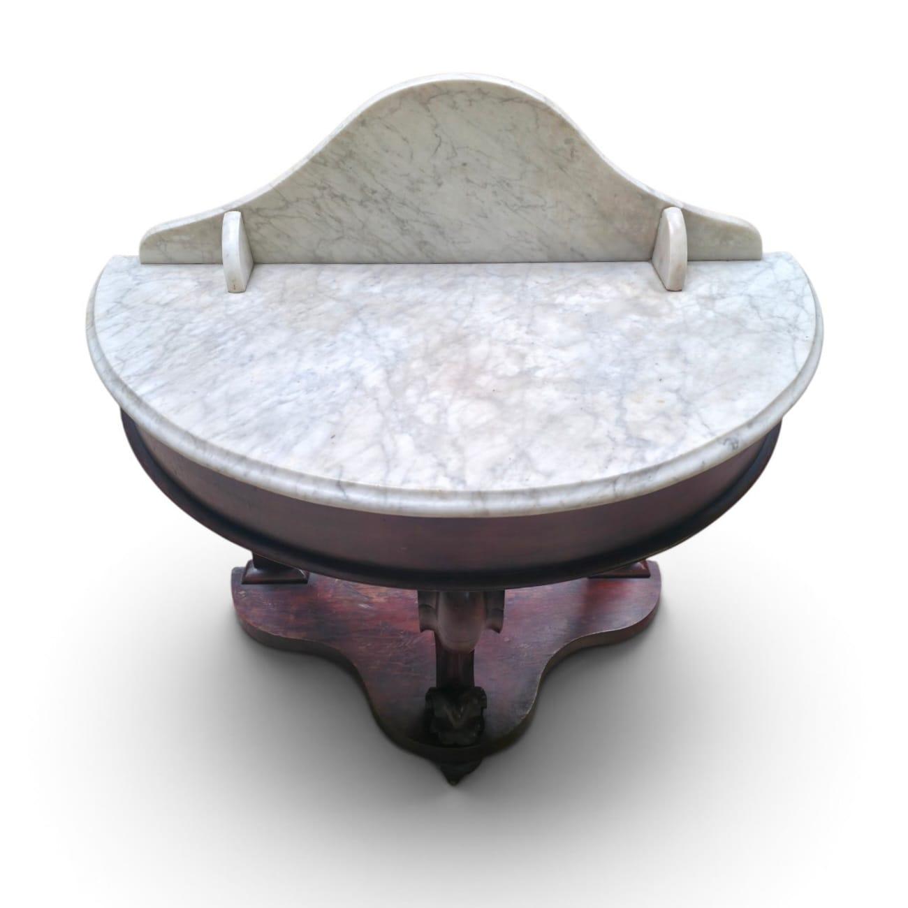 Antique Victorian Mahogany Marble Washstand / Console Table 1860-1880 (1 of 11) Antique Victorian Mahogany Marble Washstand / Console Table 1860-1880 (1 of 11)