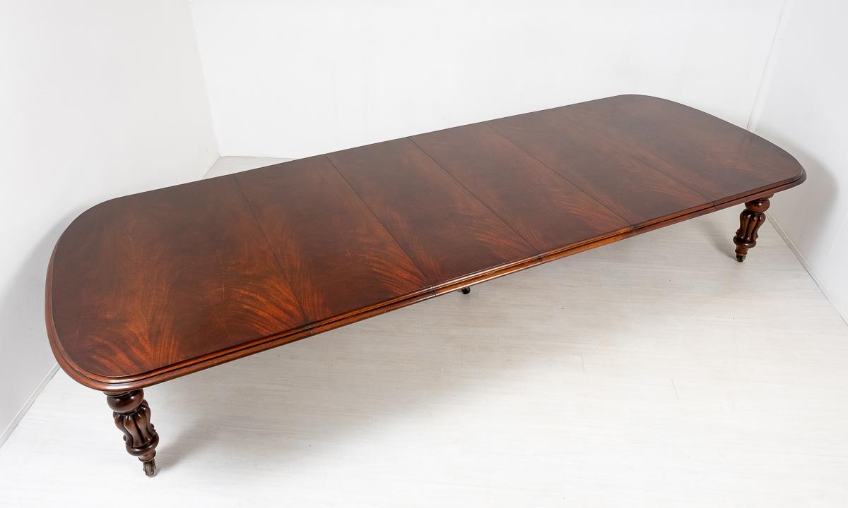 Superb William IV 5 Leg Extending Dining Table (1 of 8) Superb William IV 5 Leg Extending Dining Table (1 of 8)