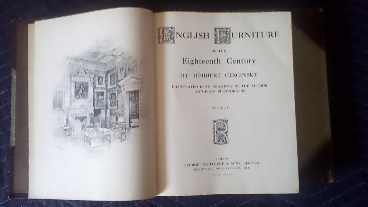 English Furniture of the 18th Century (1 of 2) English Furniture of the 18th Century (1 of 2)