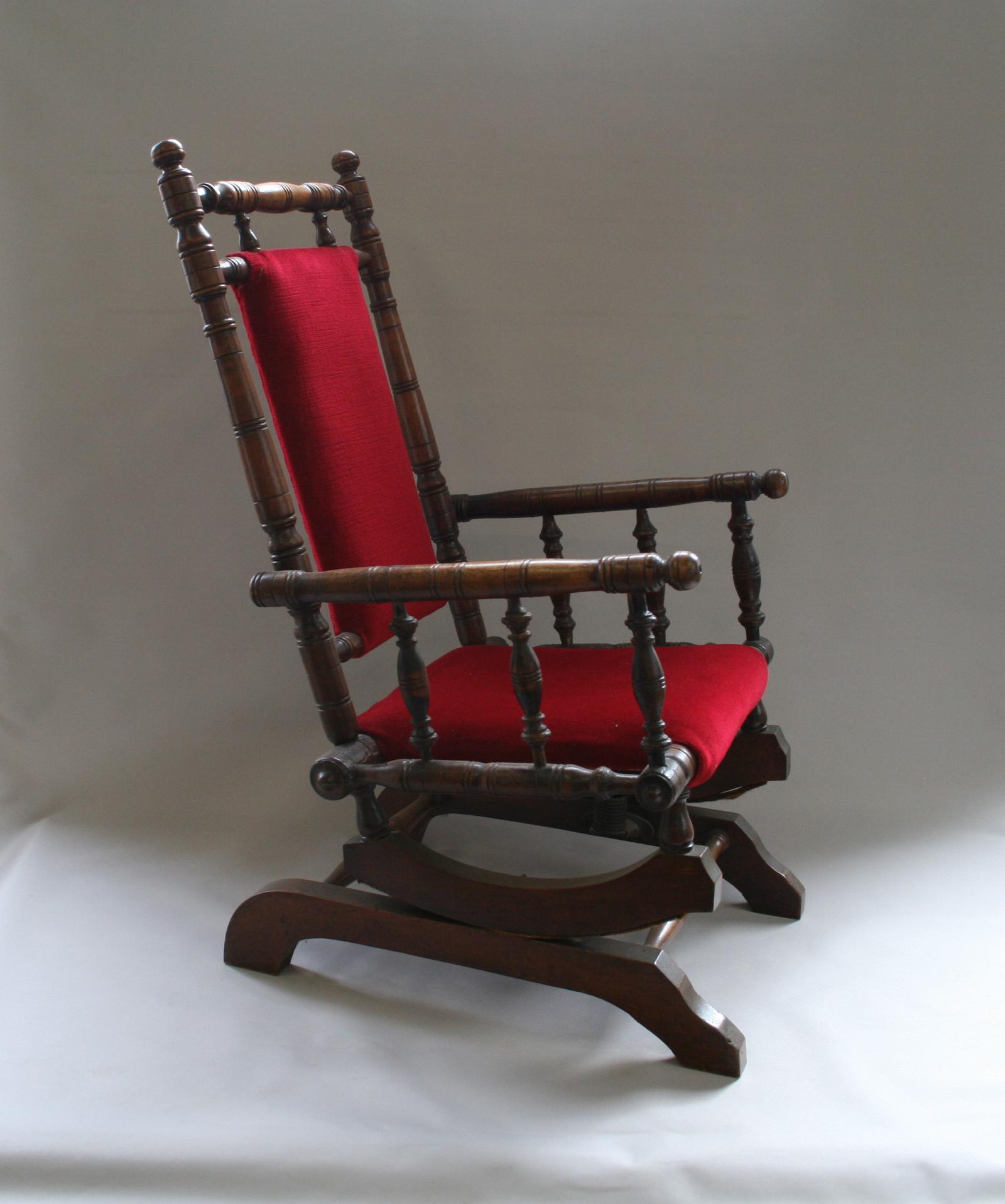 Beech Child's American Style Rocking Chair (1 of 6)