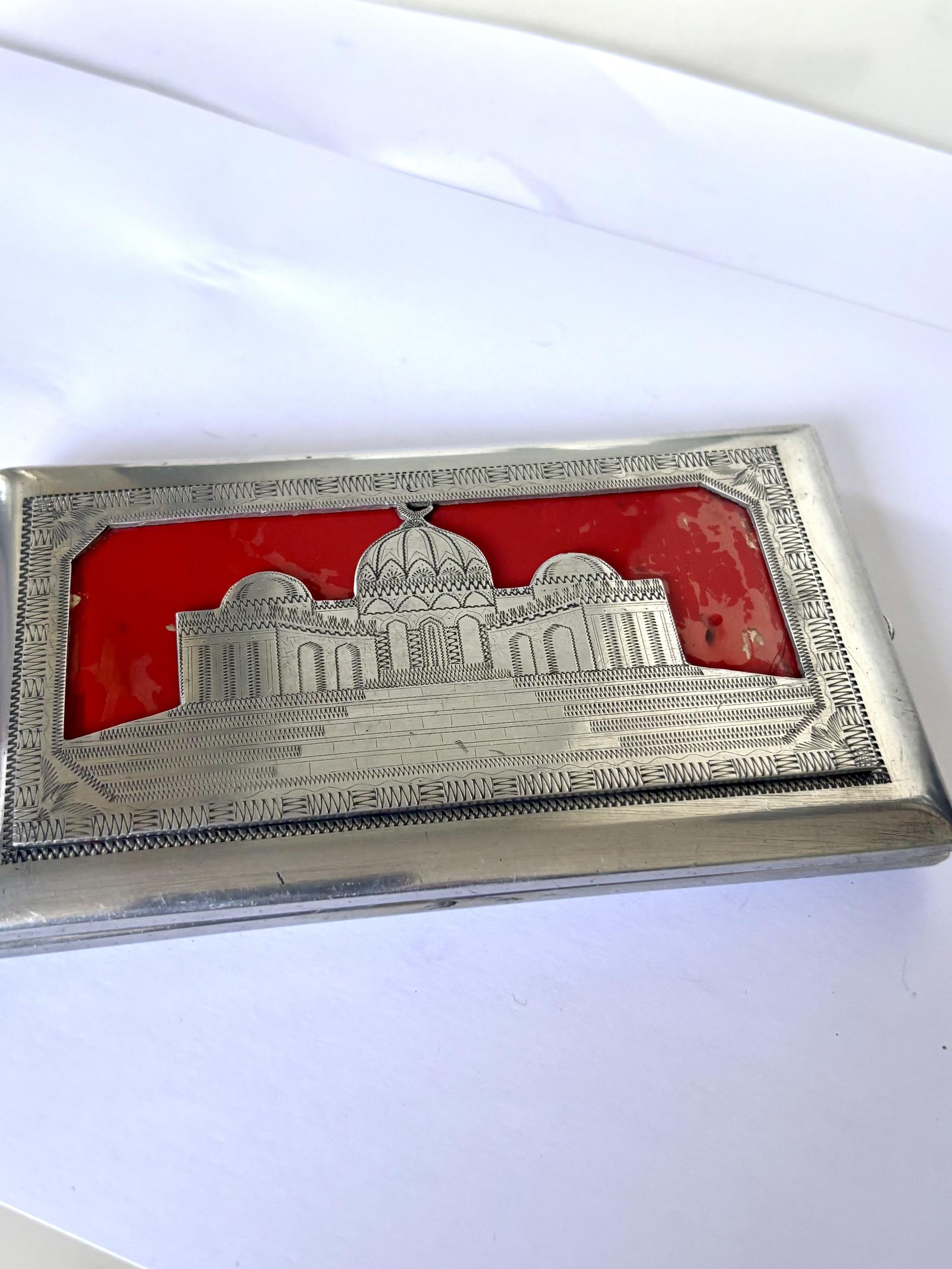 WWII POW North AFRICA EGYPT Aluminium Cigarette Case MOSQUE HEART SHIP PYRAMIDS (1 of 8) WWII POW North AFRICA EGYPT Aluminium Cigarette Case MOSQUE HEART SHIP PYRAMIDS (1 of 8)