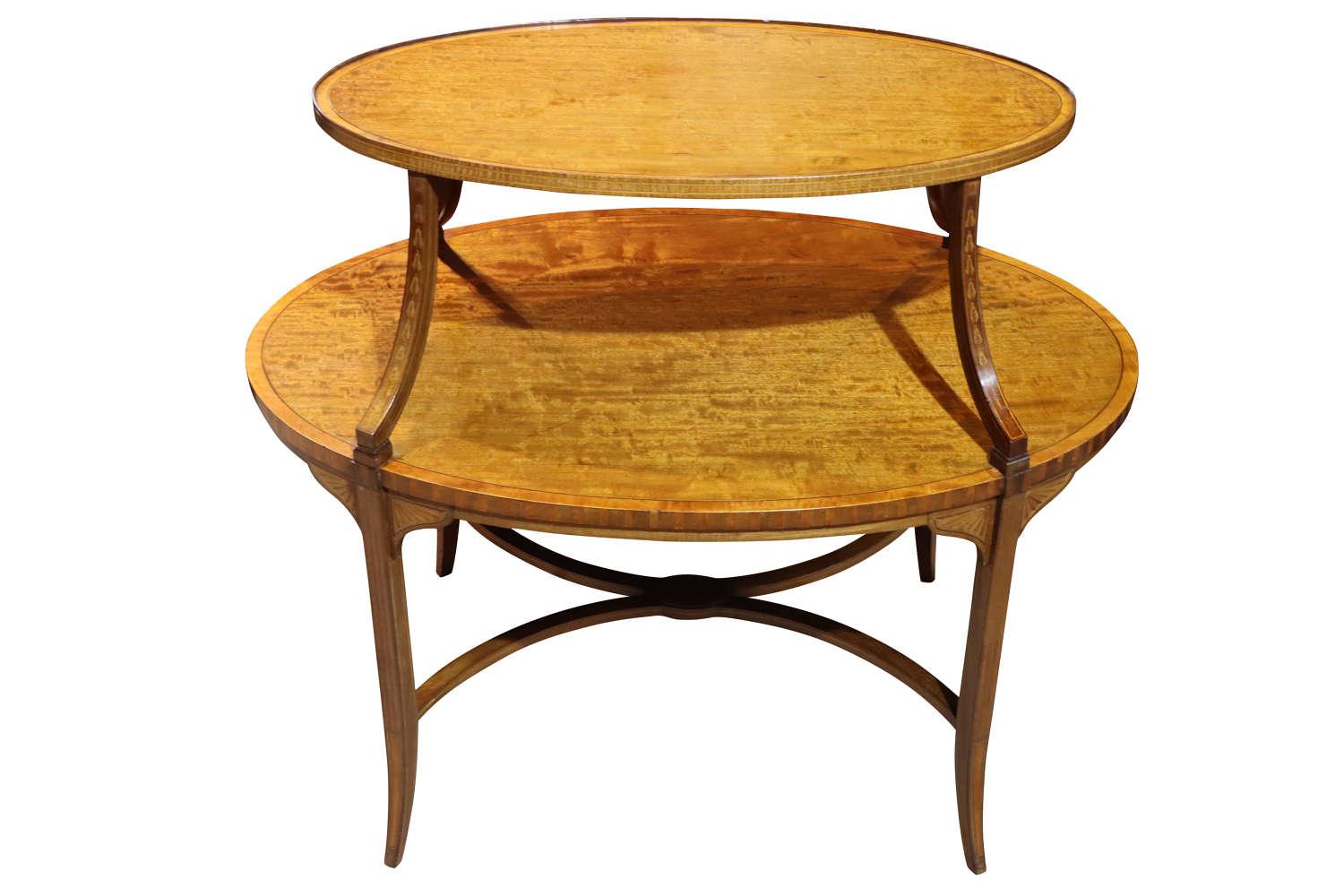Edwardian 2 Tier Occasional Table (1 of 3) Edwardian 2 Tier Occasional Table (1 of 3)