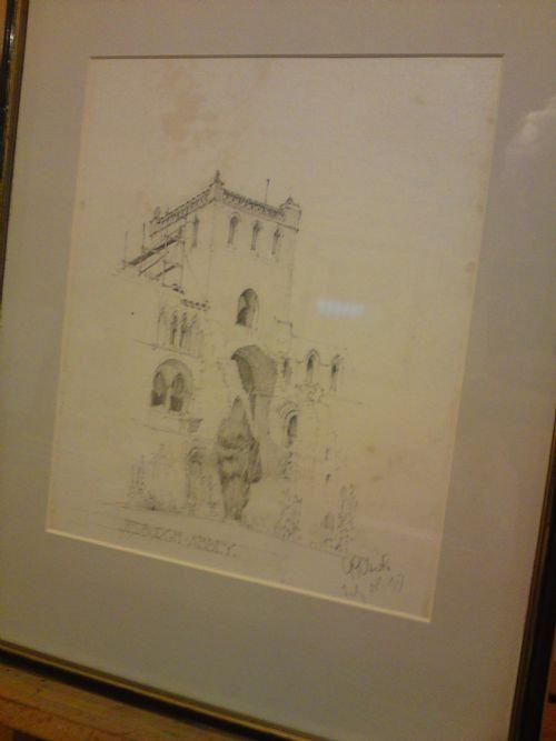 Pair of 1917 WWI Pencil Drawings (1 of 5)