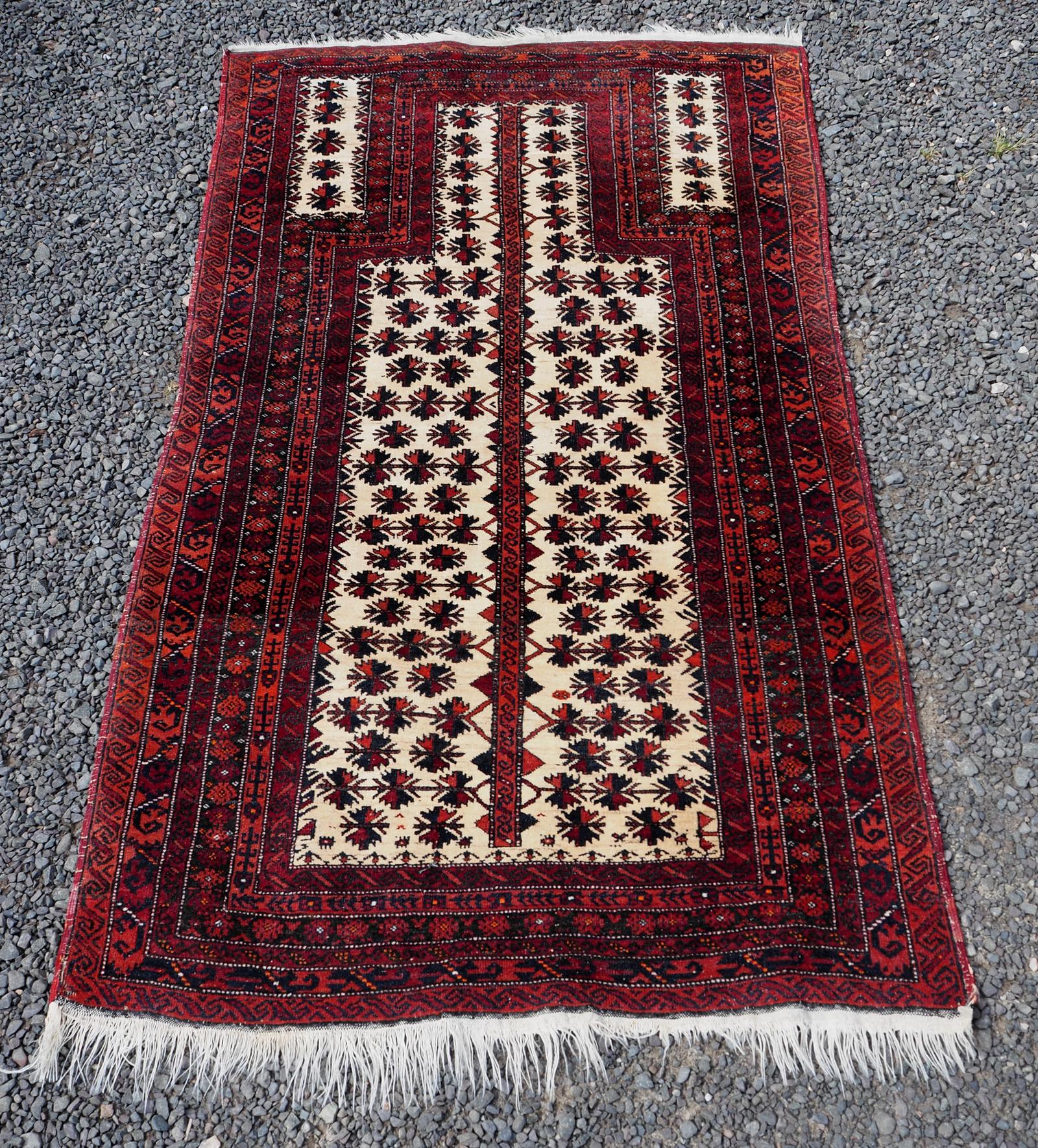 Persian Baluchi Prayer Rug (1 of 6) Persian Baluchi Prayer Rug (1 of 6)