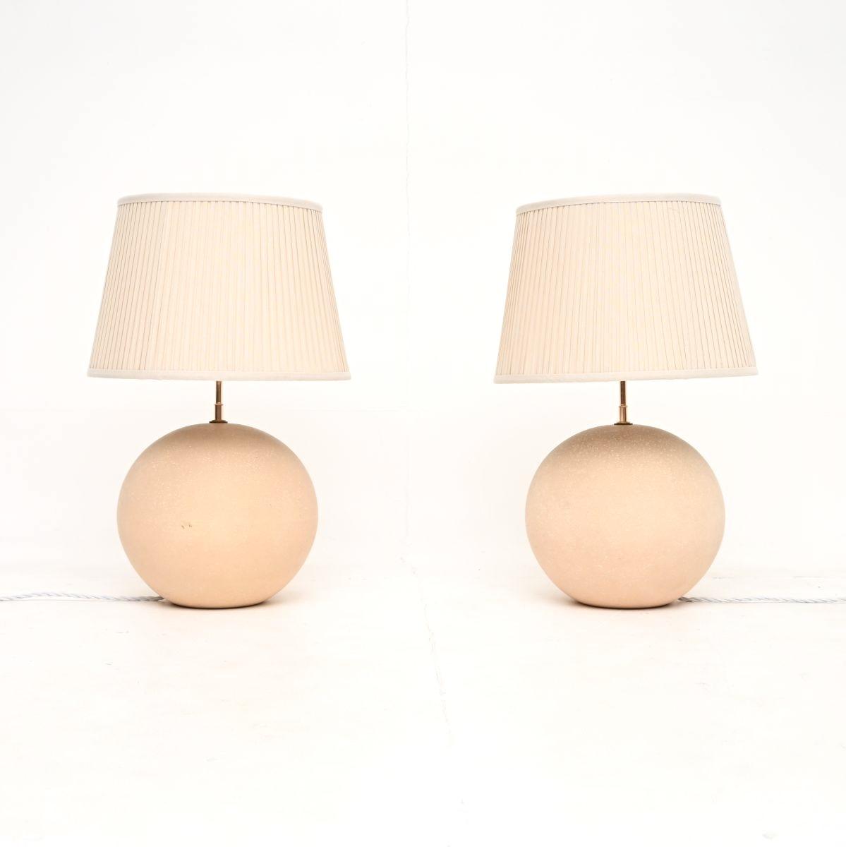 Pair of Vintage French Ceramic Lamps (1 of 10) Pair of Vintage French Ceramic Lamps (1 of 10)