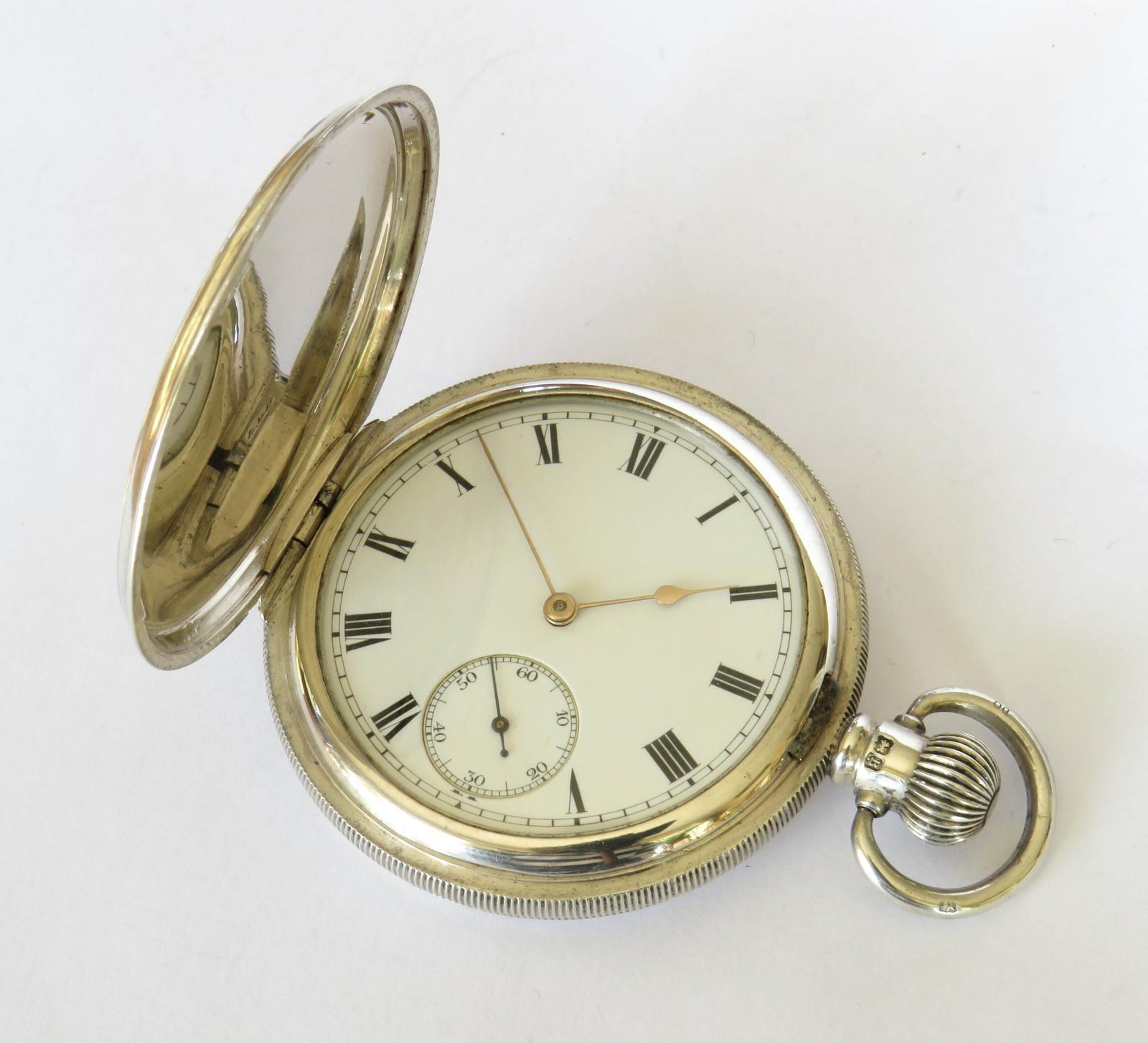 Antique Silver Waltham Full Hunter Pocket Watch (1 of 6) Antique Silver Waltham Full Hunter Pocket Watch (1 of 6)