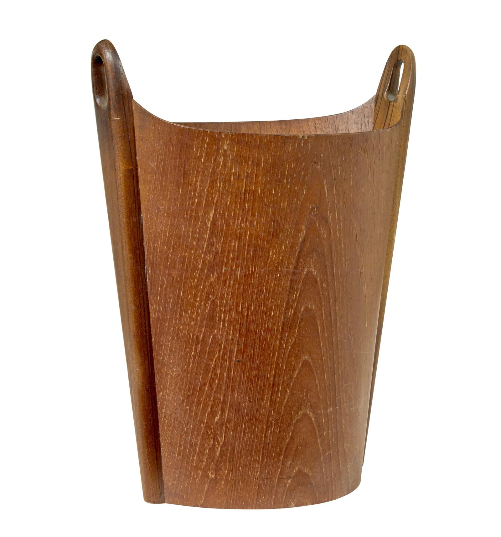 Mid Century Teak Bin by Einer Barnes For P.s Heggen (1 of 9)