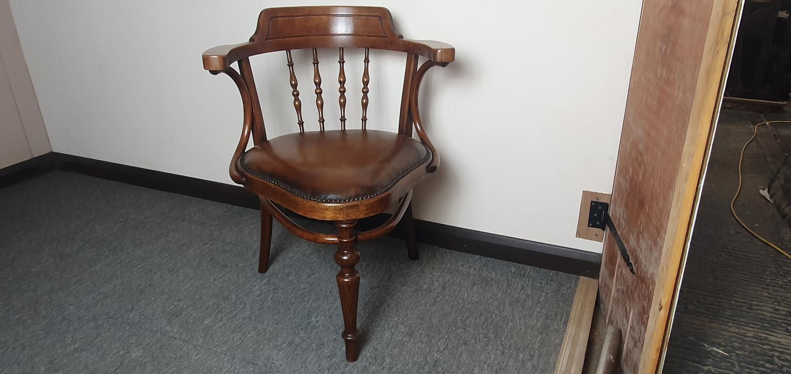 Steam Bent Beech Desk Chair (1 of 6)