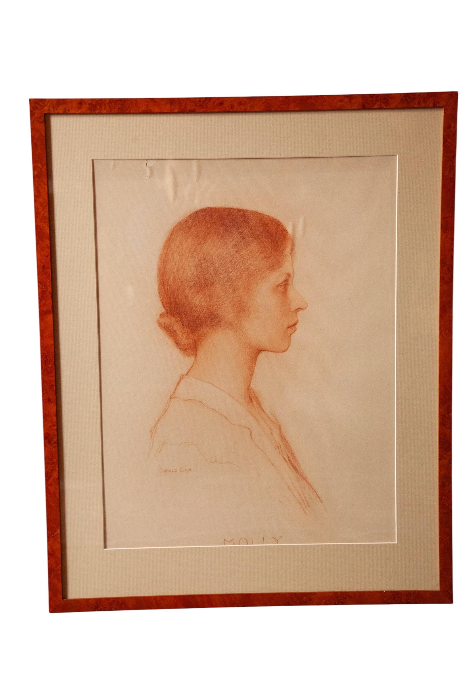 Harold Cox, Portrait of Molly, Circa 1910 (1 of 4) Harold Cox, Portrait of Molly, Circa 1910 (1 of 4)