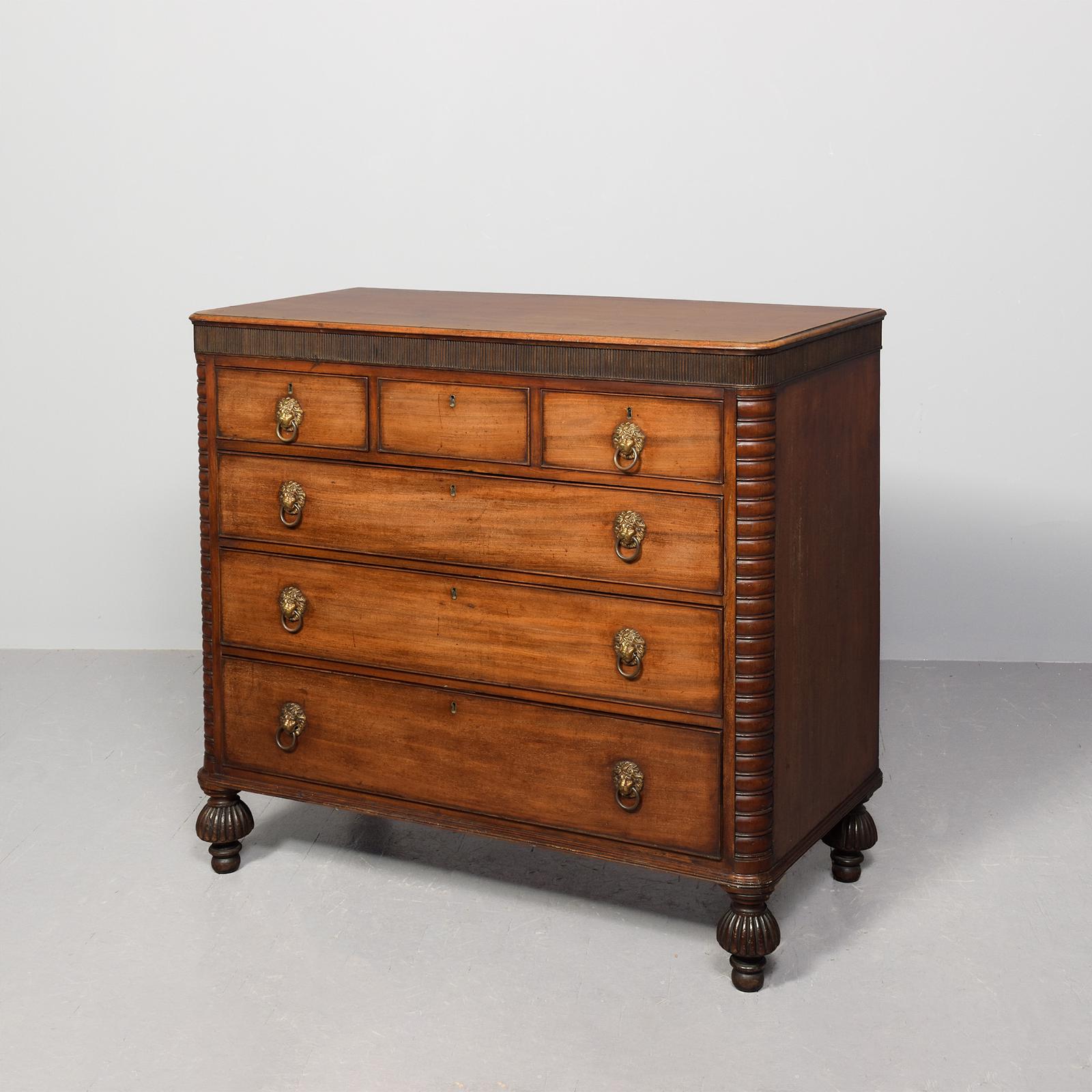 Scottish Mahogany Chest Probably by James Mein of Kelso (1 of 9) Scottish Mahogany Chest Probably by James Mein of Kelso (1 of 9)